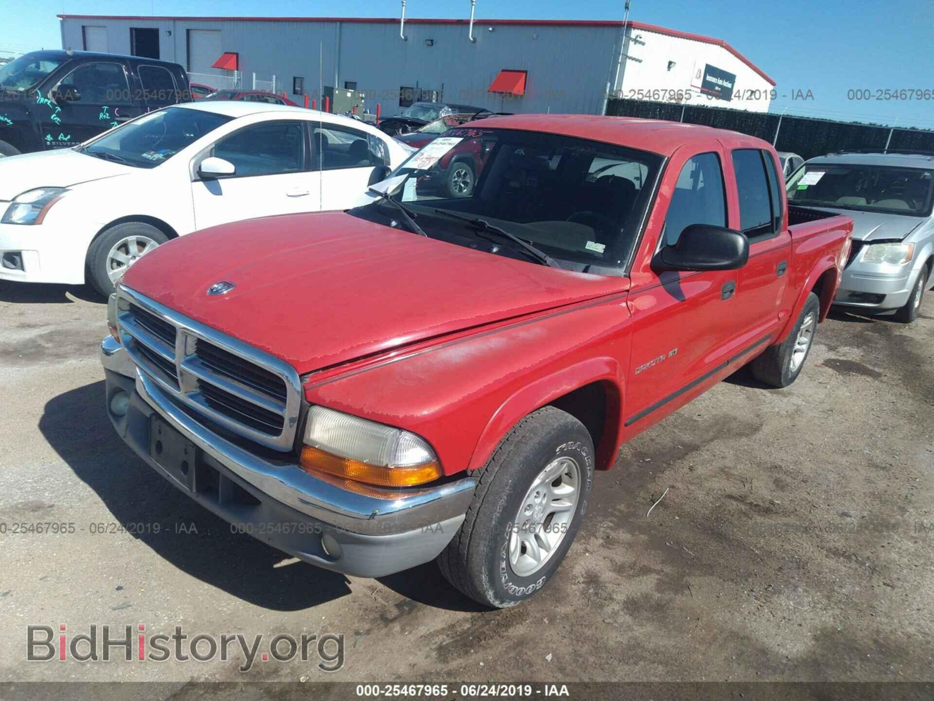 2002 DODGE DAKOTA - VIN: 1B7HL48X02S574673 - Фото 2