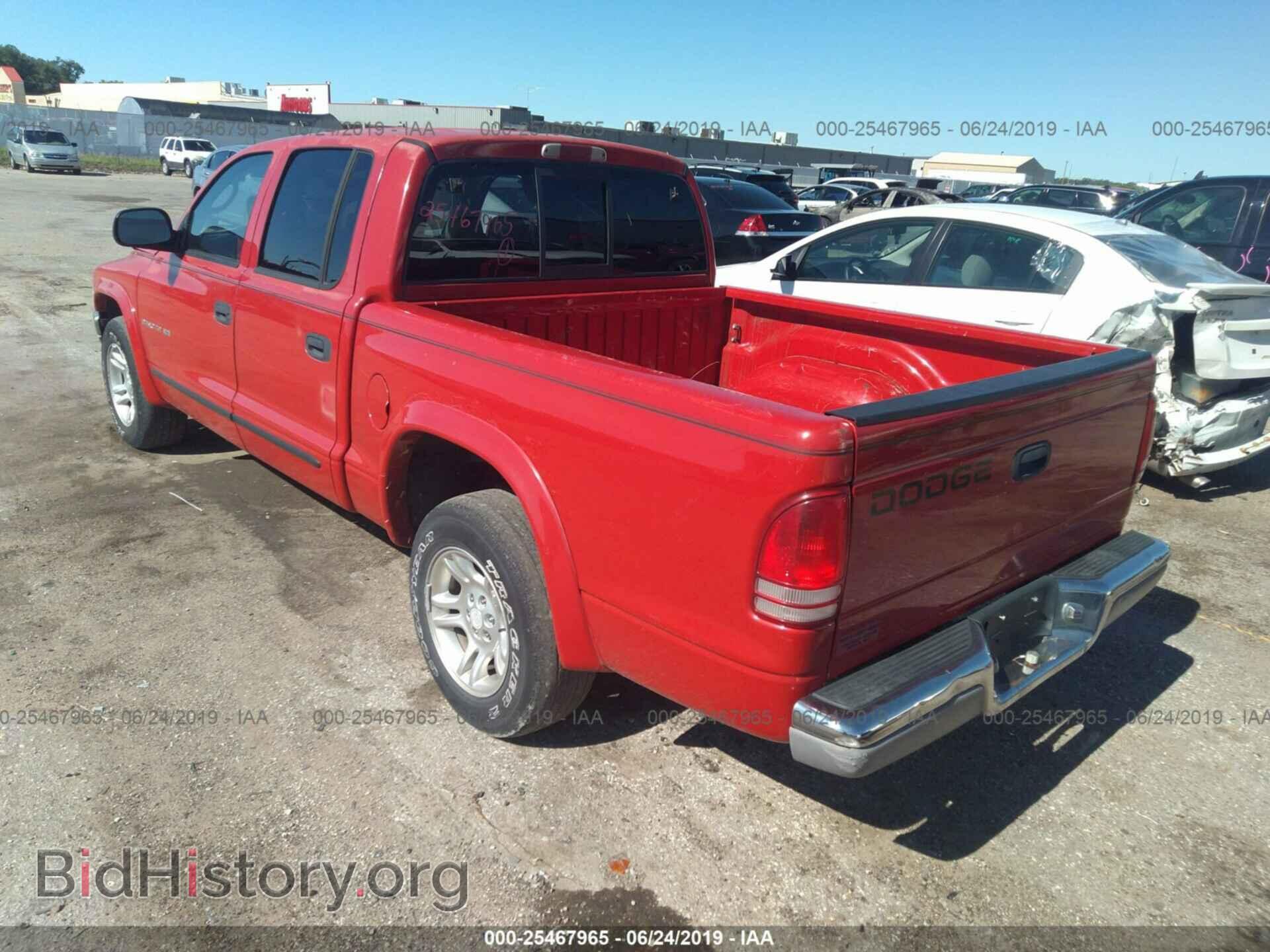 2002 DODGE DAKOTA - VIN: 1B7HL48X02S574673 - Фото 3