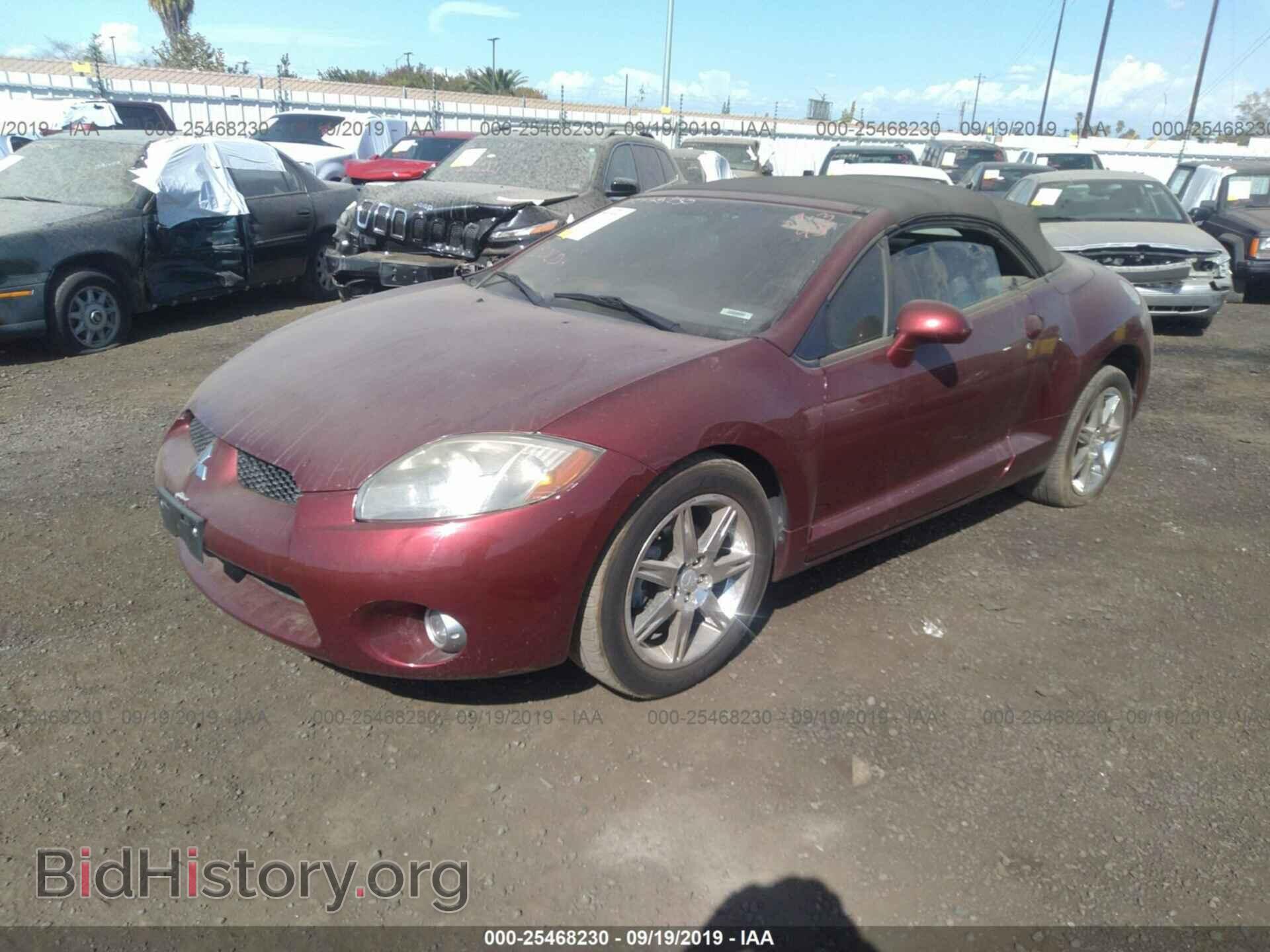 2007 MITSUBISHI ECLIPSE - VIN: 4A3AL35TX7E020606 - Фото 2