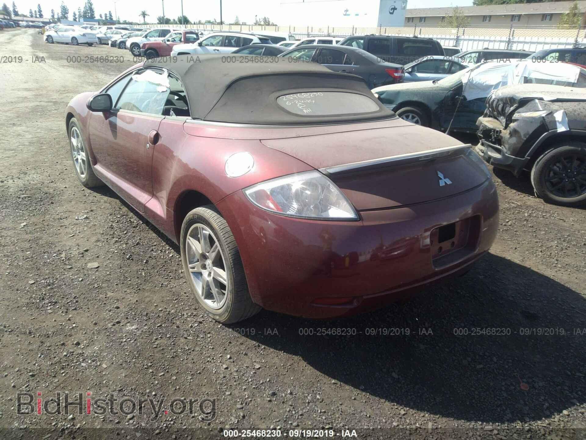 2007 MITSUBISHI ECLIPSE - VIN: 4A3AL35TX7E020606 - Фото 3