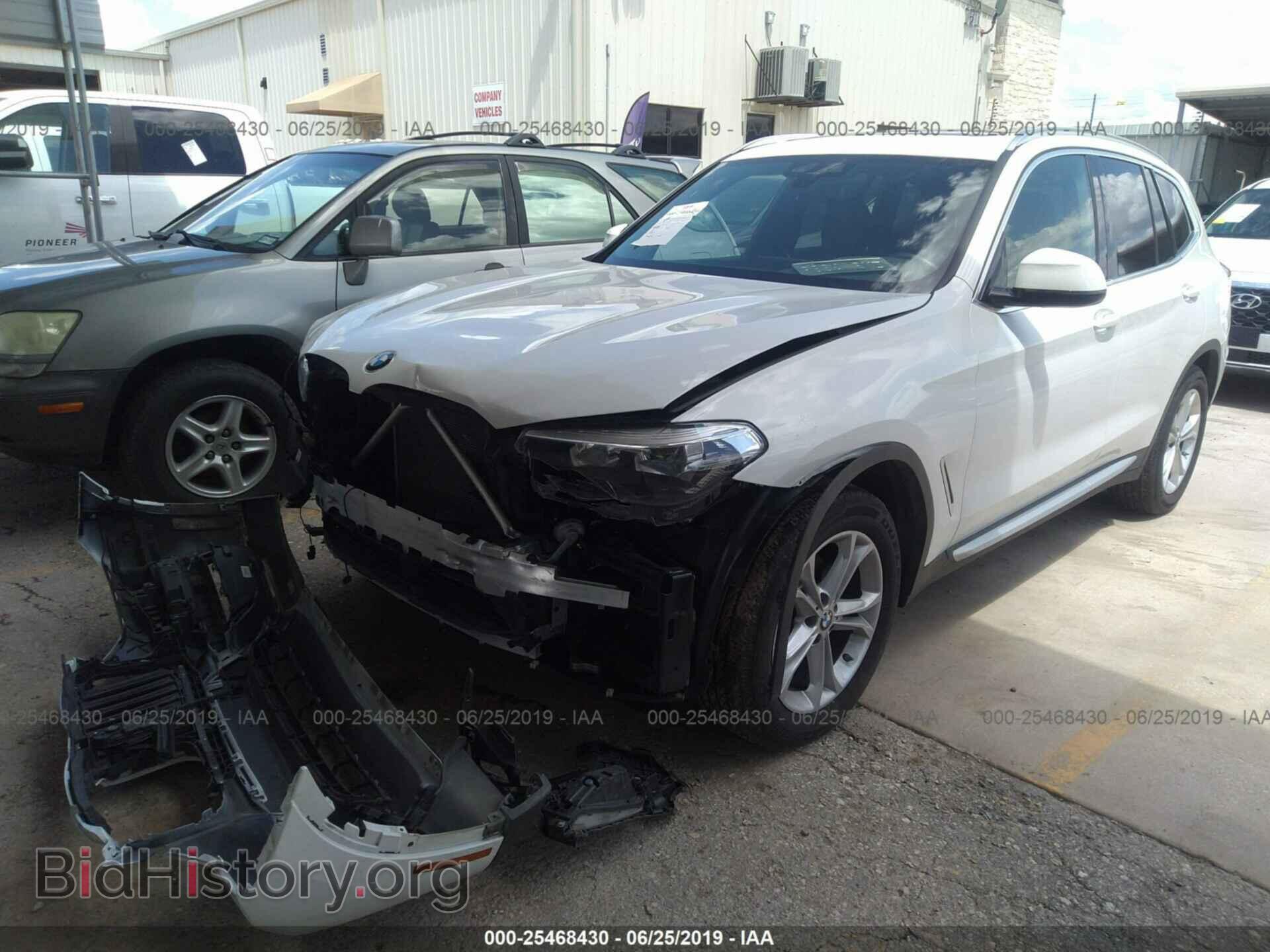 2019 BMW X3 - VIN: 5UXTR9C56KLD90944 - Фото 2
