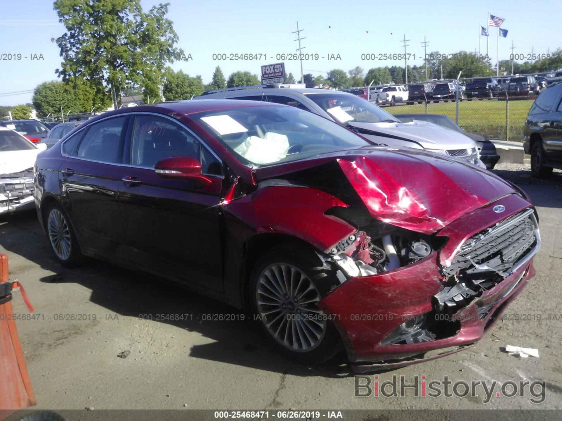 Photo 3FA6P0K98ER288784 - FORD FUSION 2014