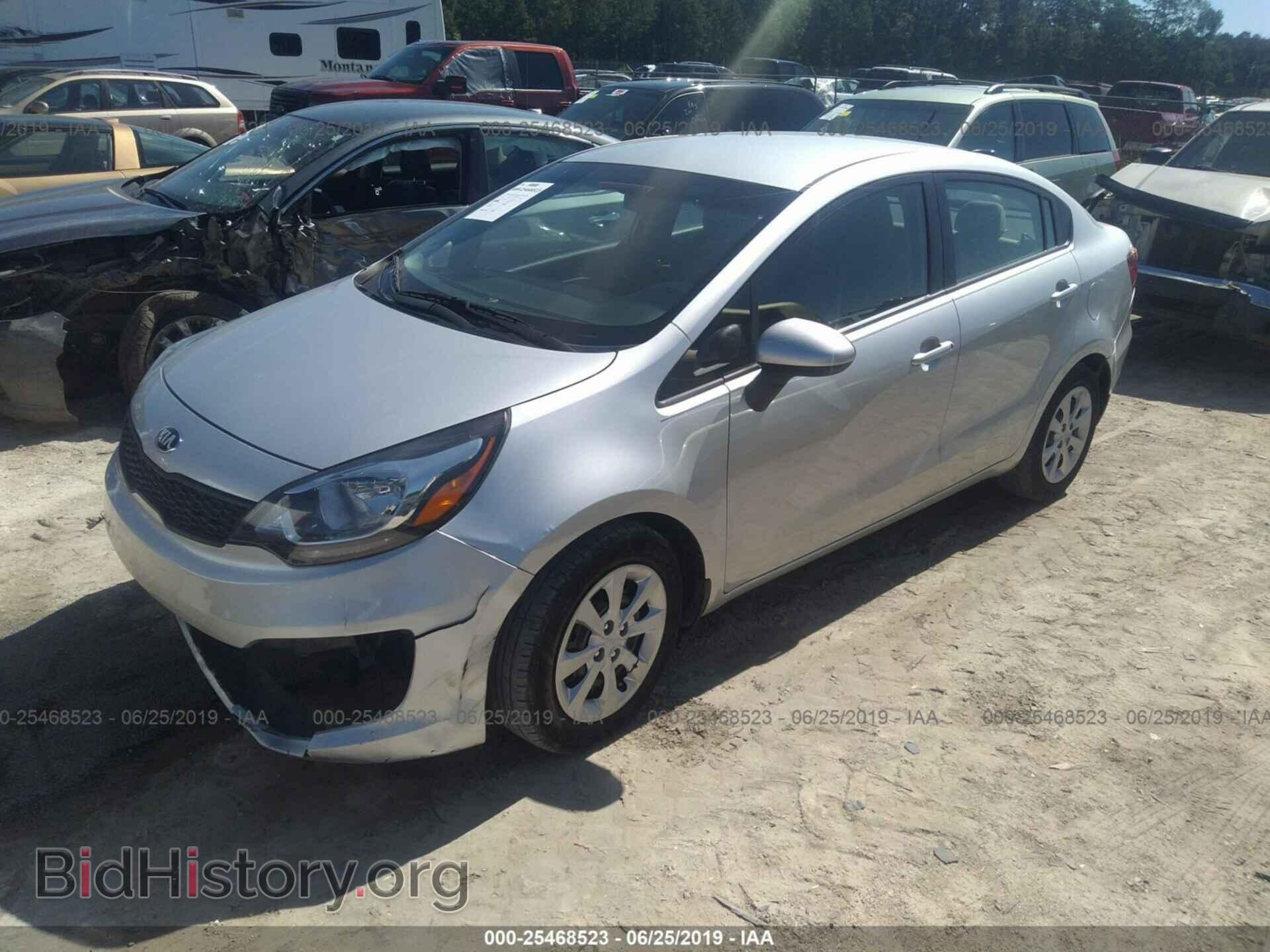 2016 KIA RIO - VIN: KNADM4A33G6649575 - Фото 2