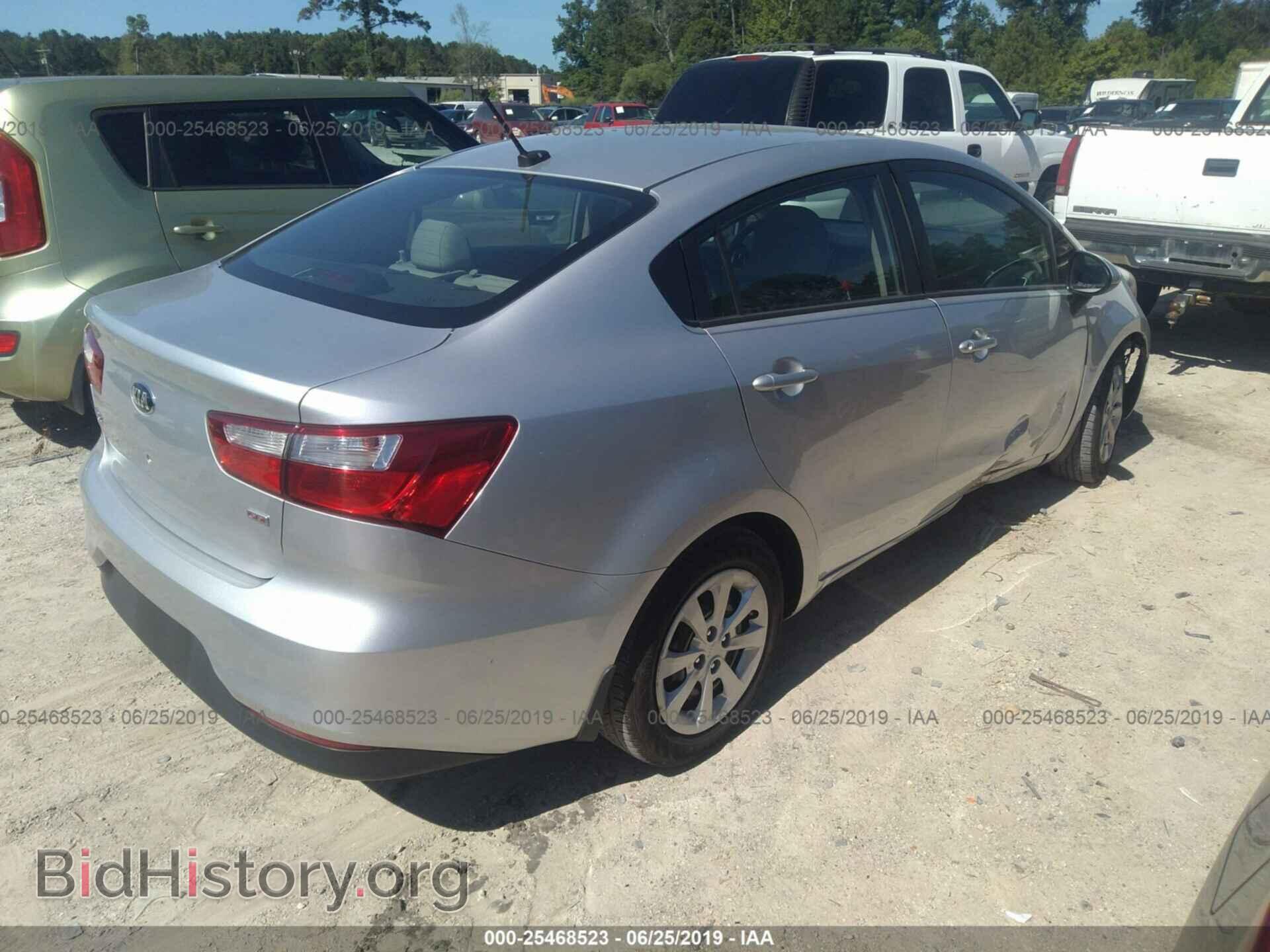 2016 KIA RIO - VIN: KNADM4A33G6649575 - Фото 4