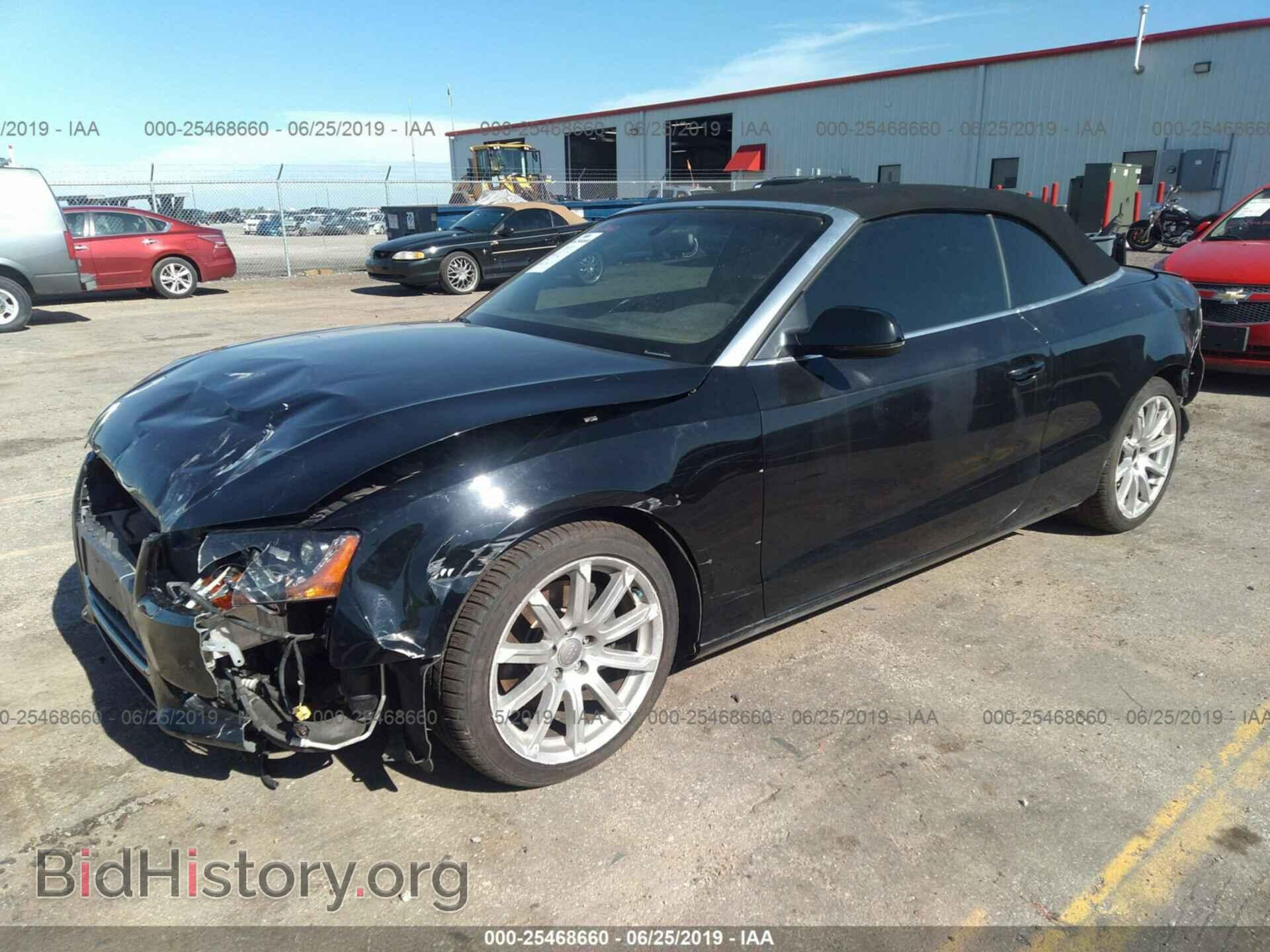 2012 AUDI A5 - VIN: WAULFAFH7CN009295 - Фото 2