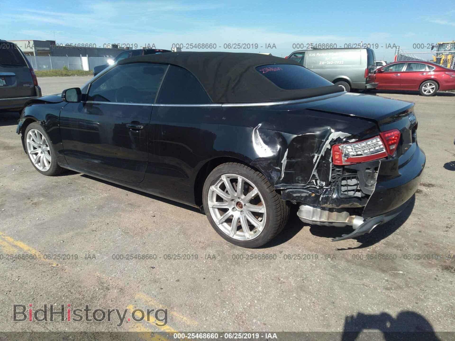 2012 AUDI A5 - VIN: WAULFAFH7CN009295 - Фото 3