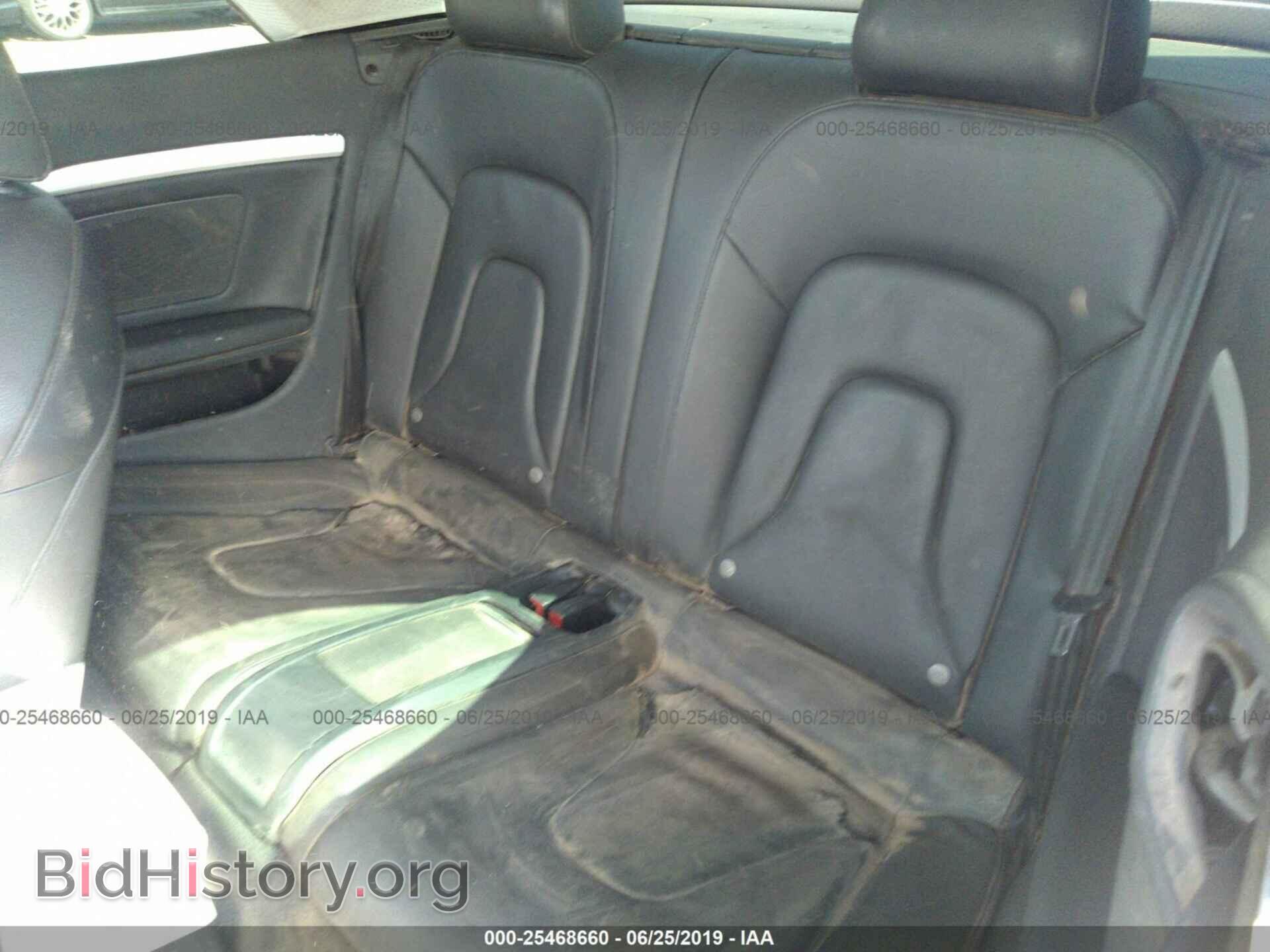2012 AUDI A5 - VIN: WAULFAFH7CN009295 - Фото 8