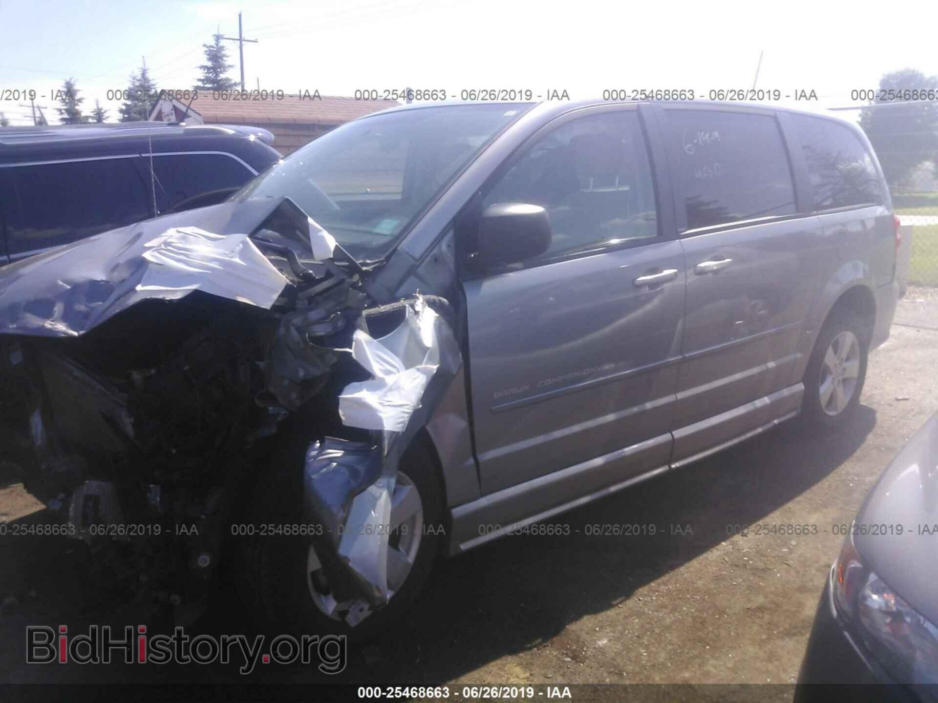 2013 DODGE GRAND CARAVAN - VIN: 2C4RDGBG7DR710068 - Фото 2