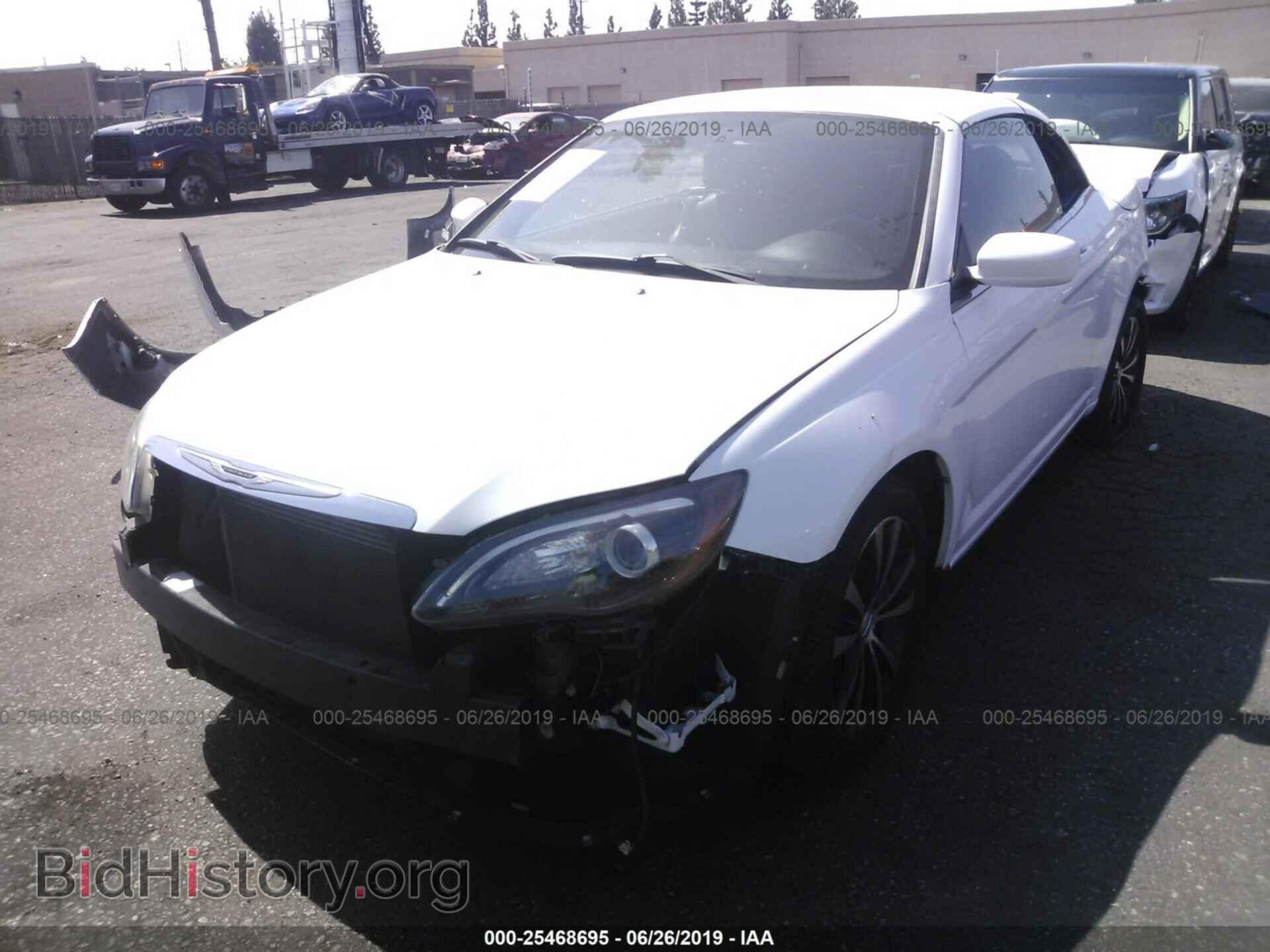 2013 CHRYSLER 200 - VIN: 1C3BCBGG7DN500491 - Фото 2