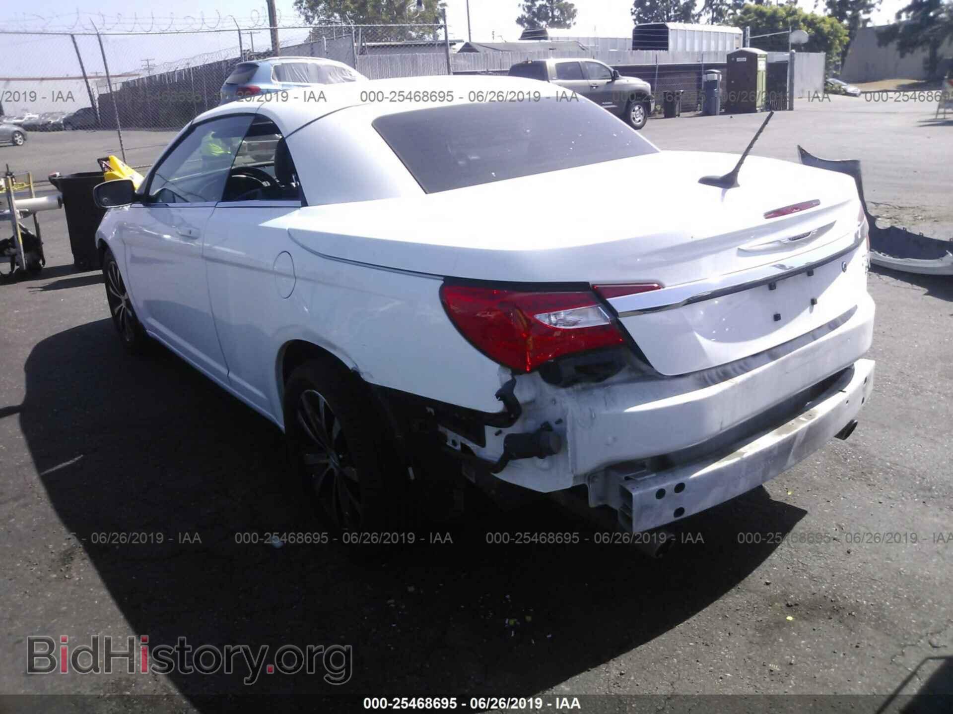 2013 CHRYSLER 200 - VIN: 1C3BCBGG7DN500491 - Фото 3