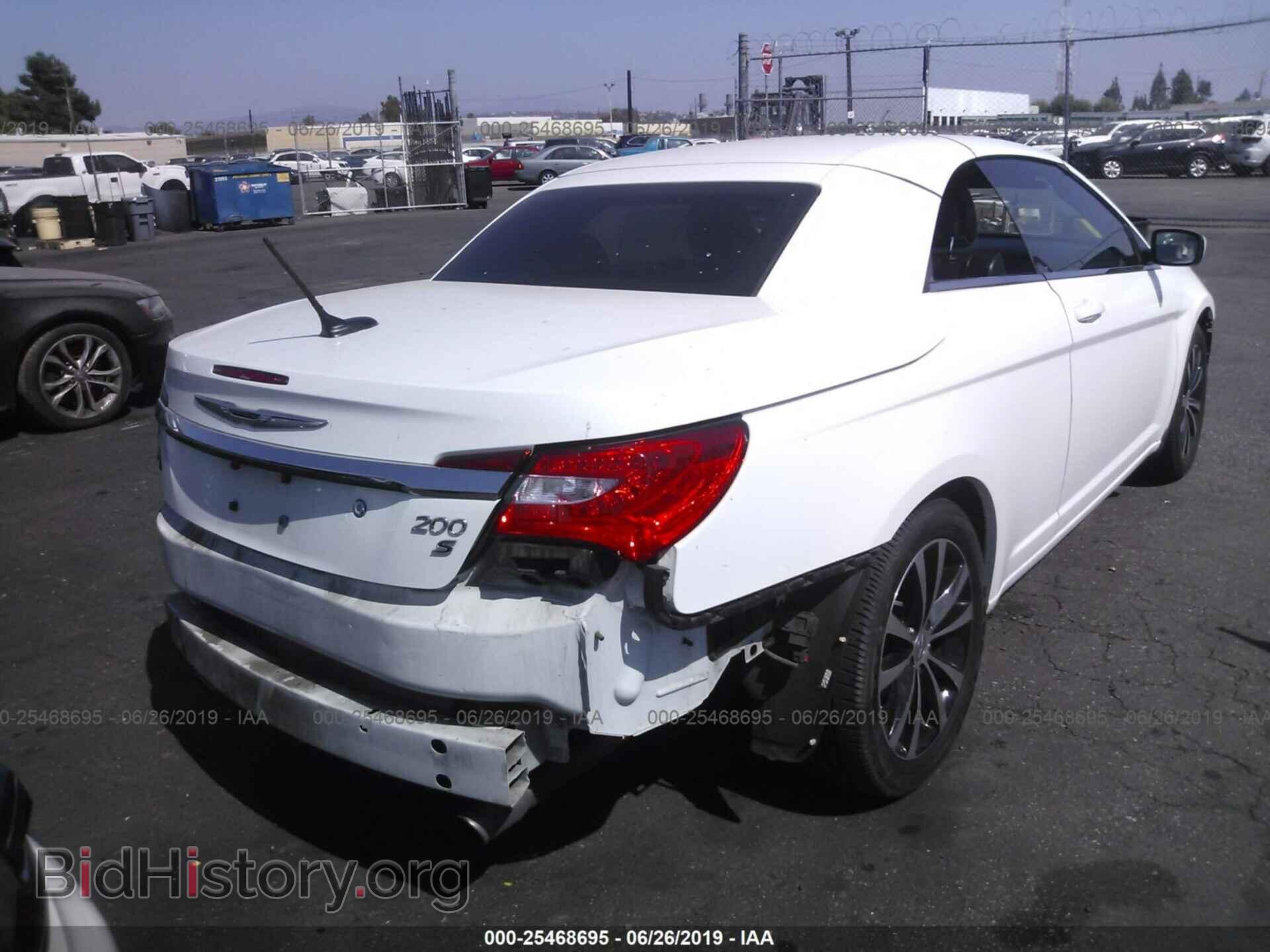 2013 CHRYSLER 200 - VIN: 1C3BCBGG7DN500491 - Фото 4