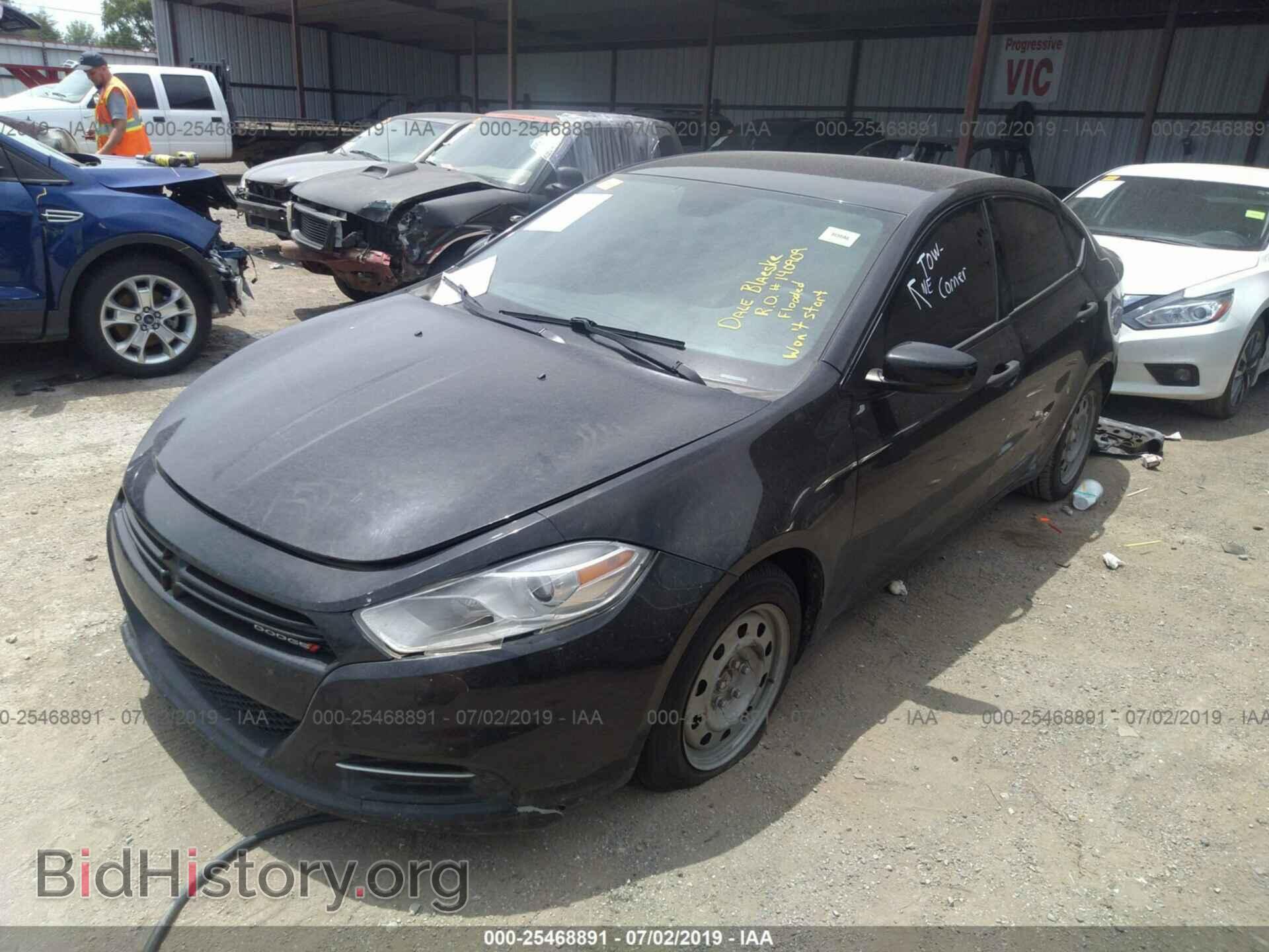 2013 DODGE DART - VIN: 1C3CDFAA8DD331035 - Photo 2