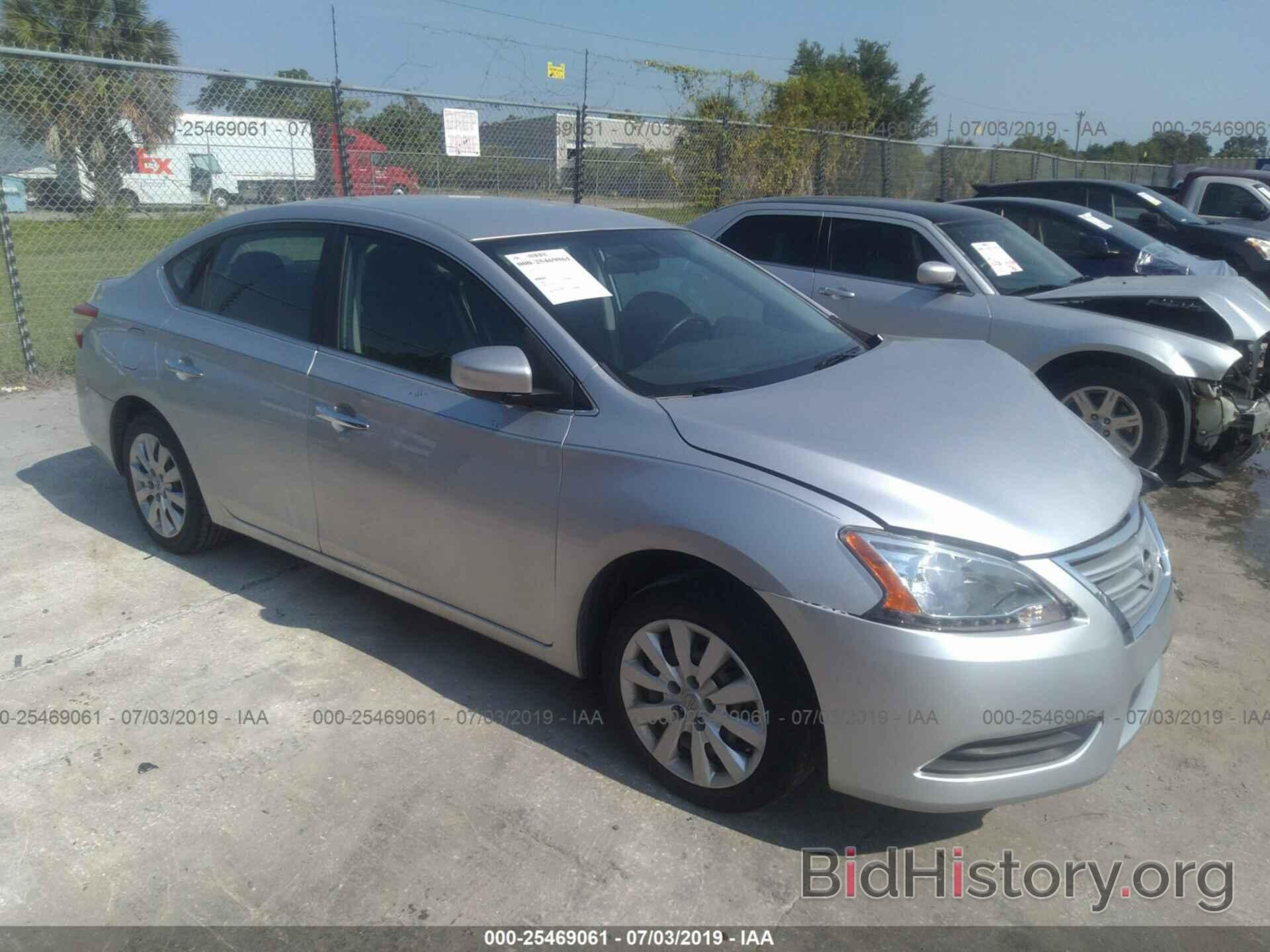 Photo 3N1AB7APXFY253251 - NISSAN SENTRA 2015