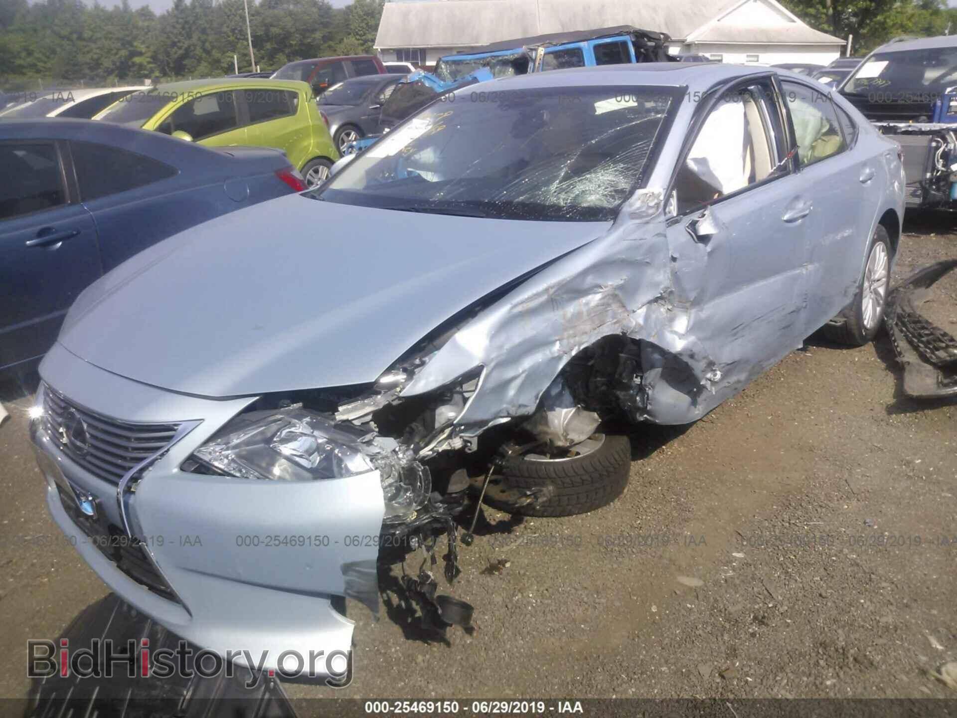 2013 LEXUS ES - VIN: JTHBK1GG8D2074836 - Фото 2