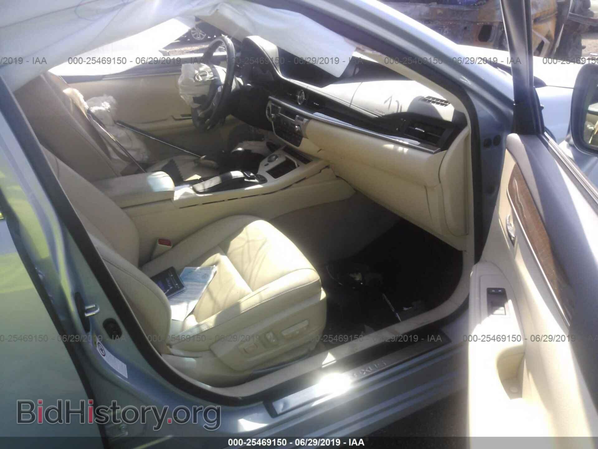 2013 LEXUS ES - VIN: JTHBK1GG8D2074836 - Фото 5