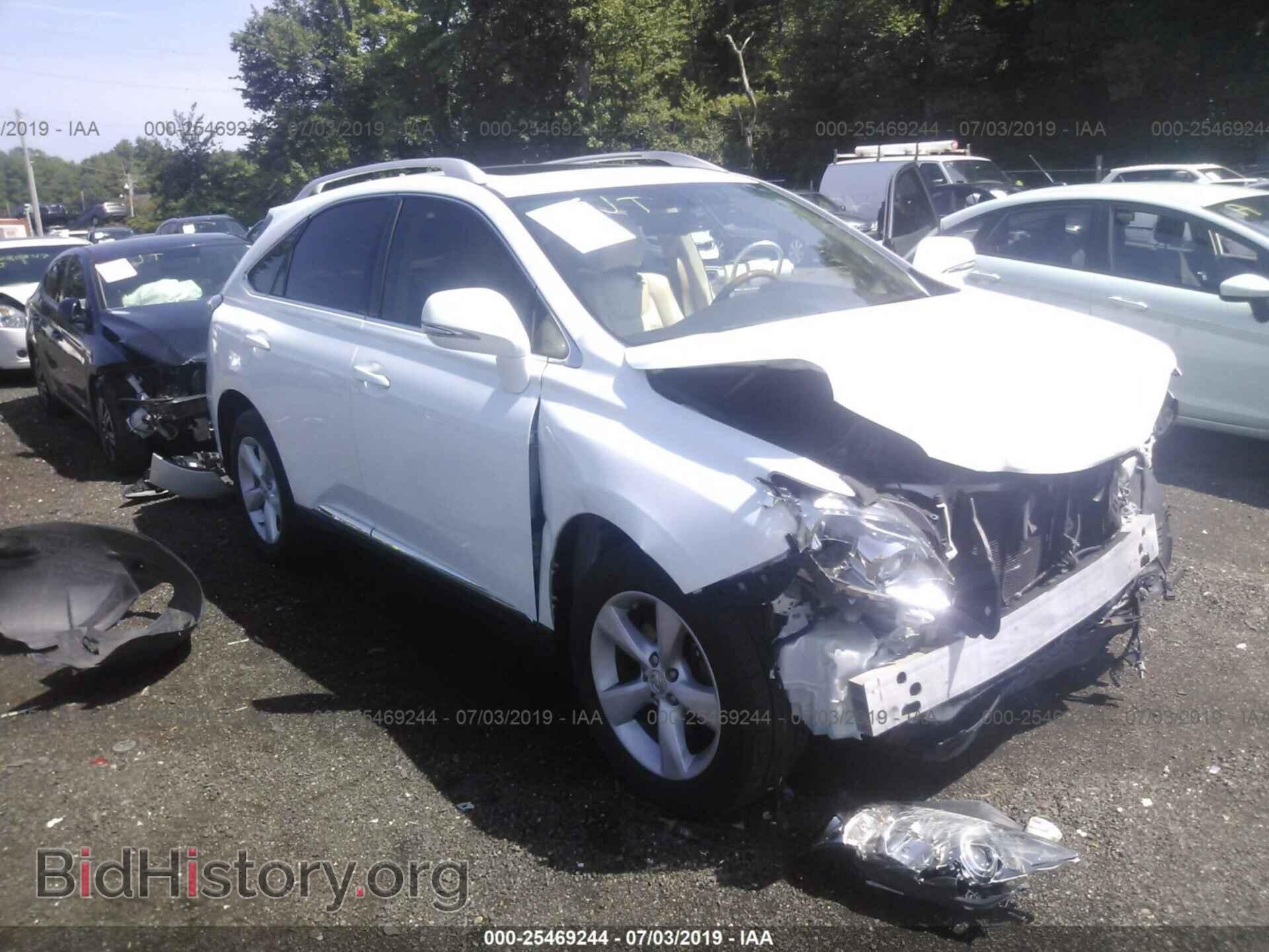 Photo 2T2BK1BAXCC149102 - LEXUS RX 2012