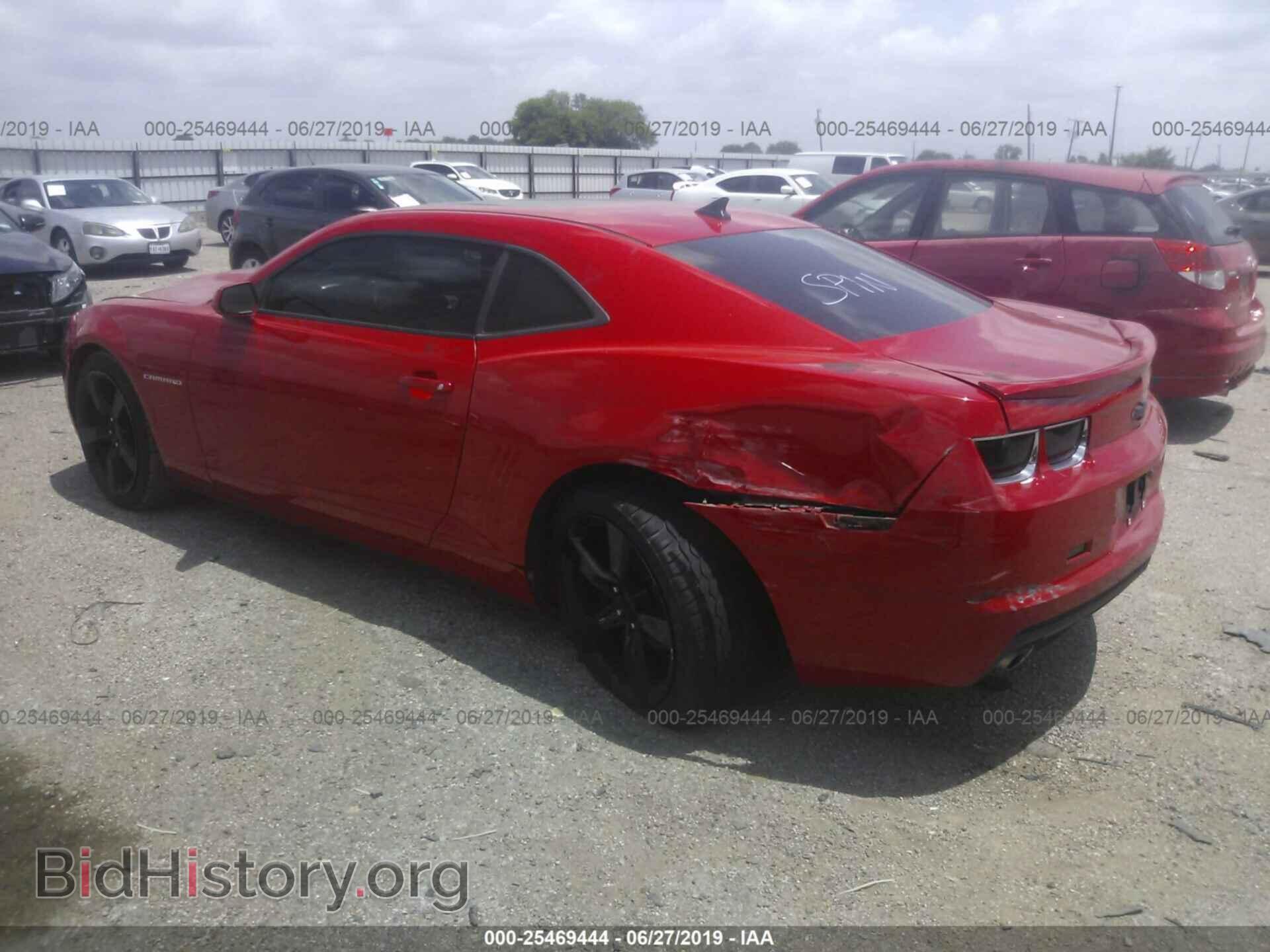 2013 CHEVROLET CAMARO - VIN: 2G1FB1E30D9133679 - Фото 3