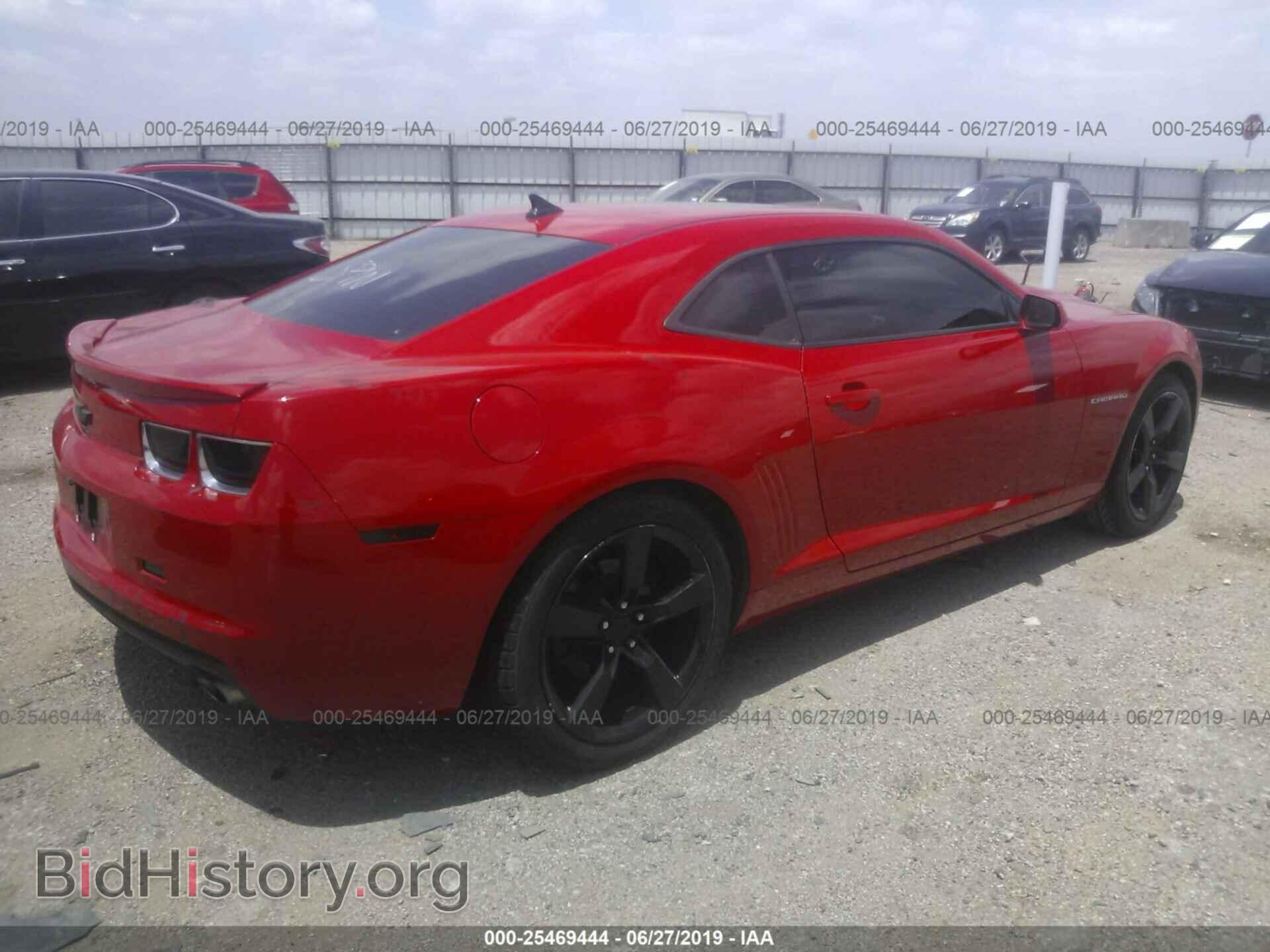 2013 CHEVROLET CAMARO - VIN: 2G1FB1E30D9133679 - Фото 4