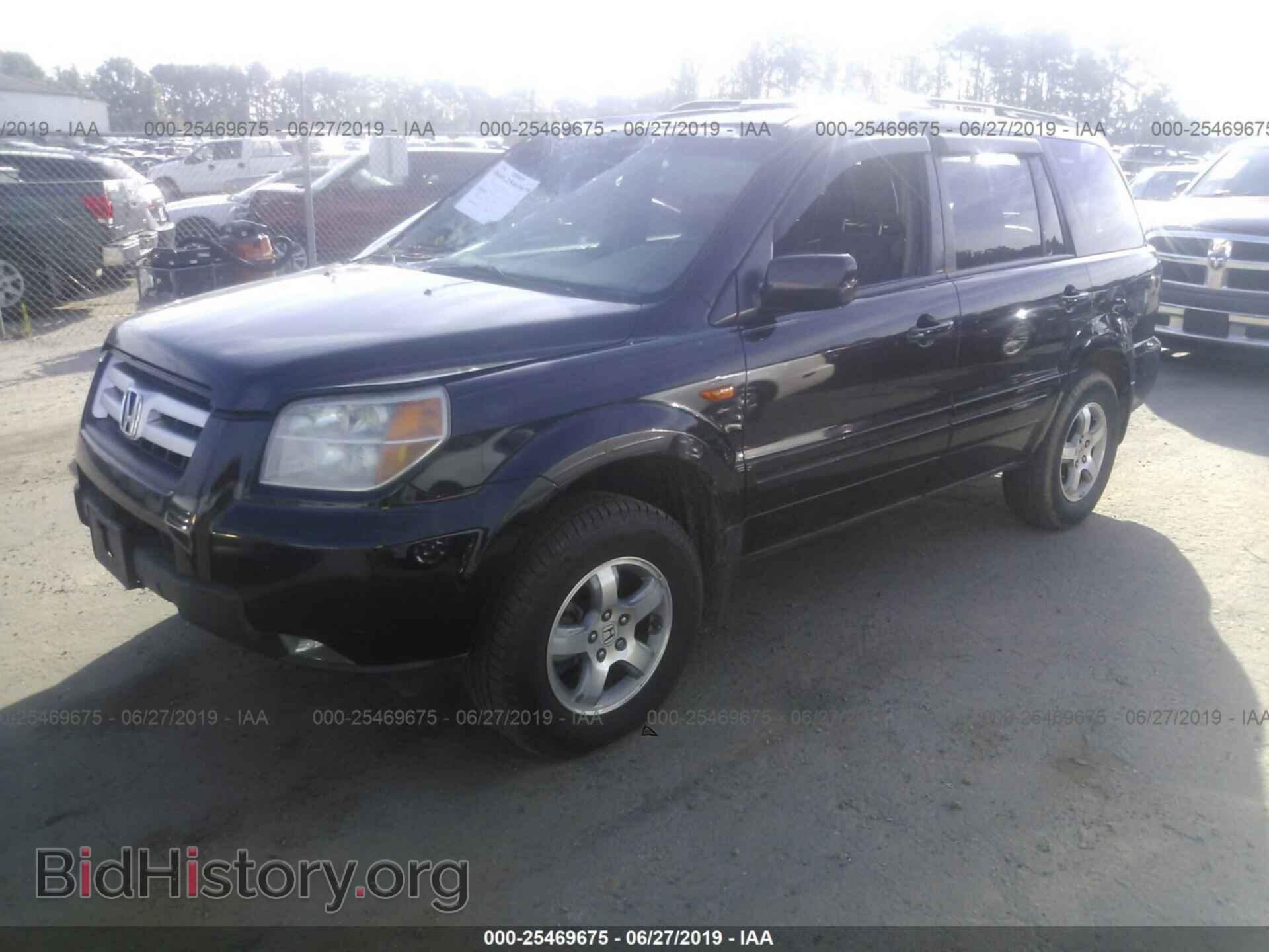 2007 HONDA PILOT - VIN: 5FNYF28607B047157 - Фото 2