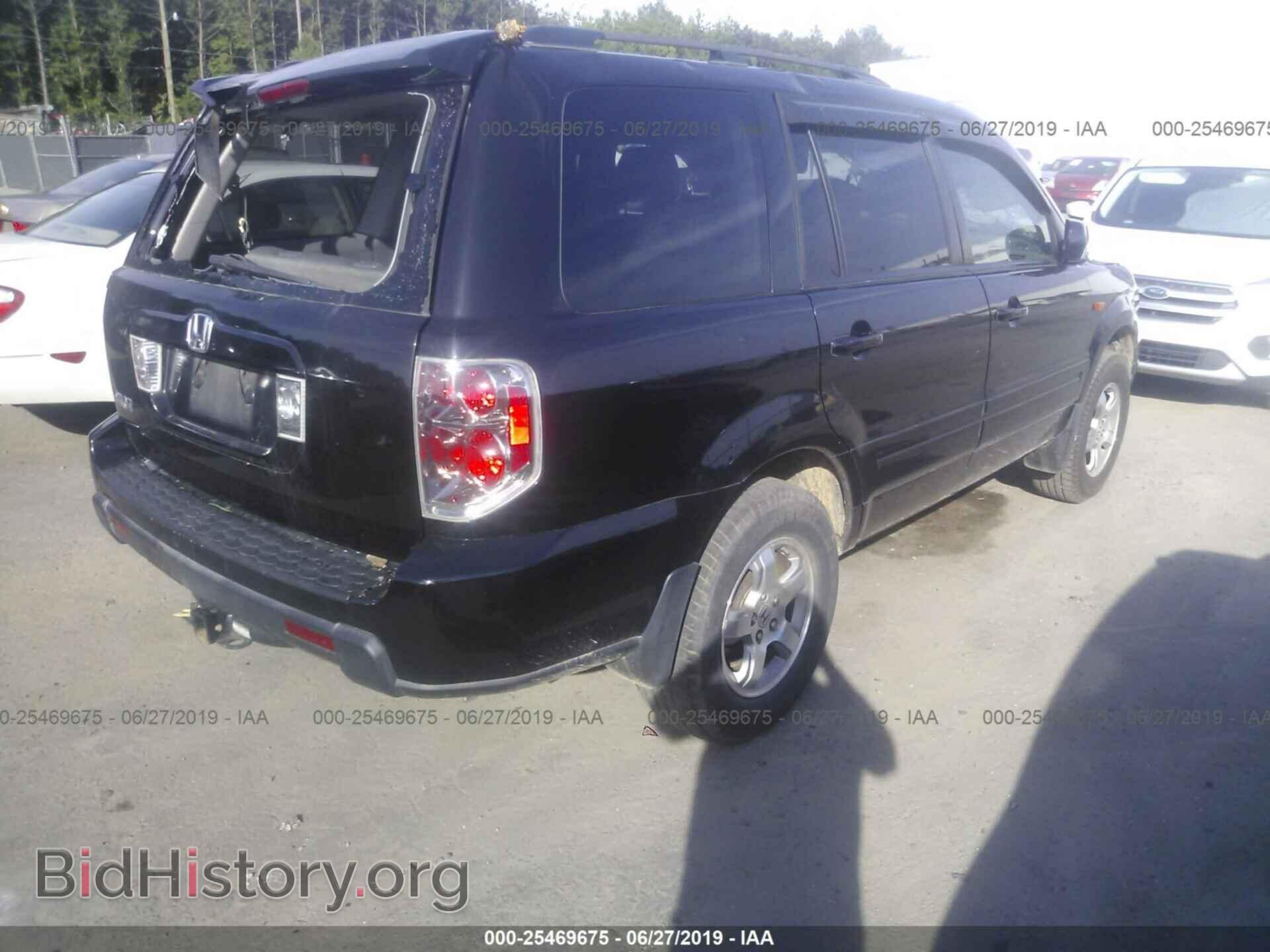 2007 HONDA PILOT - VIN: 5FNYF28607B047157 - Фото 4