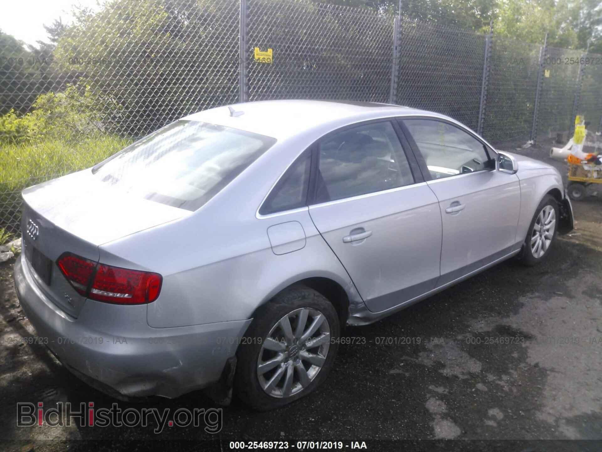 2012 AUDI A4 - VIN: WAUBFAFL9CN010206 - Фото 4