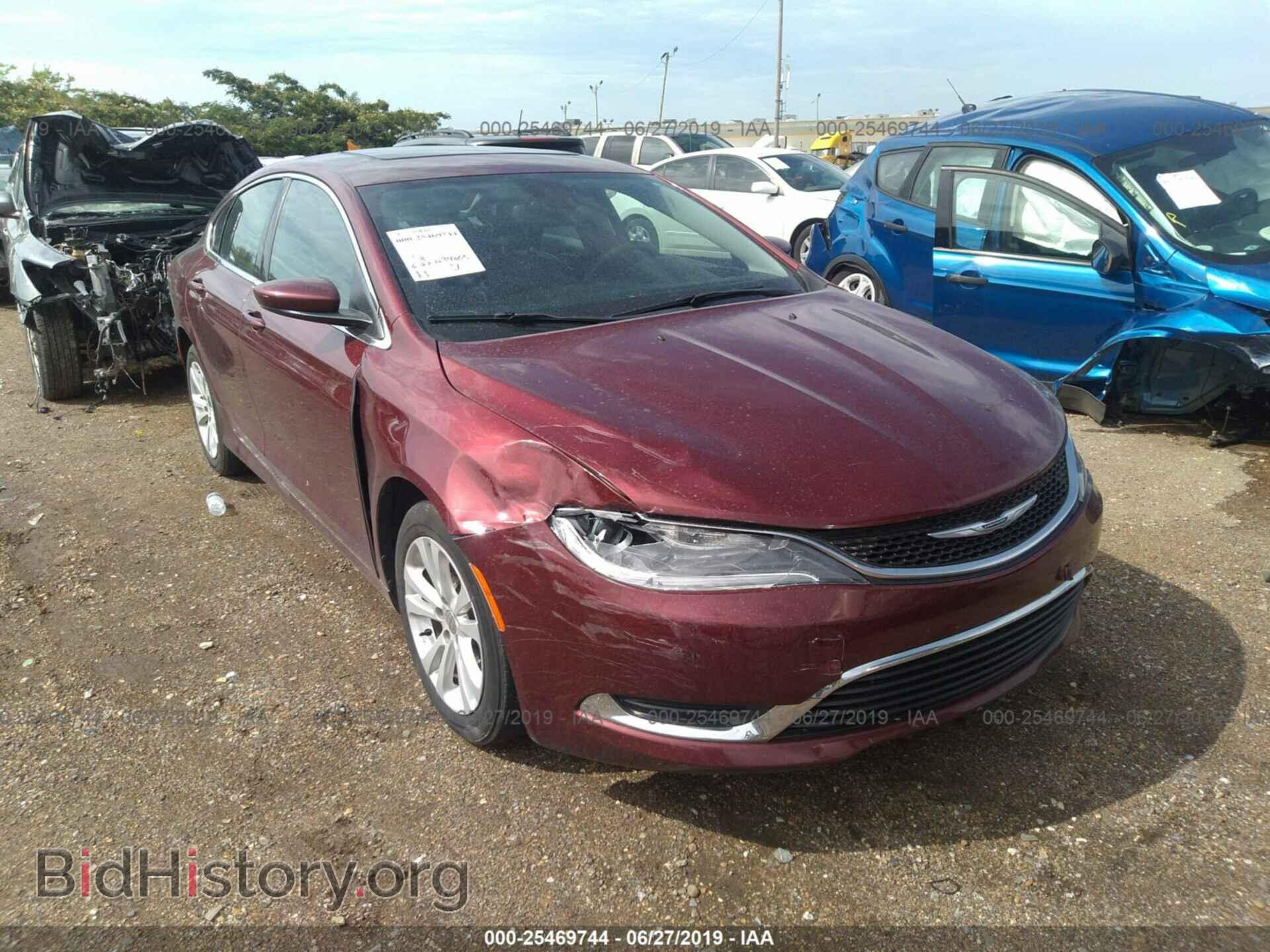 Фотография 1C3CCCAB0GN178210 - CHRYSLER 200 2016