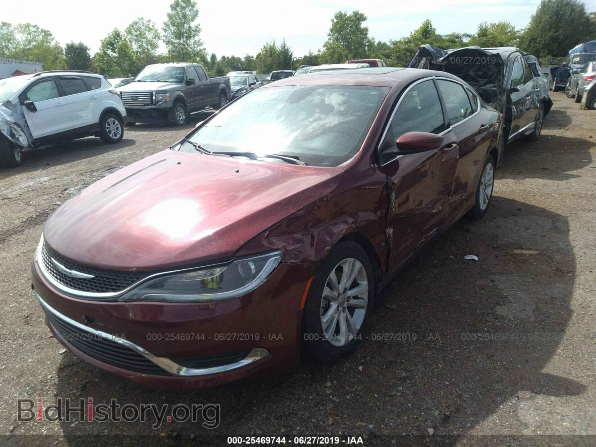 2016 CHRYSLER 200 - VIN: 1C3CCCAB0GN178210 - Фото 2