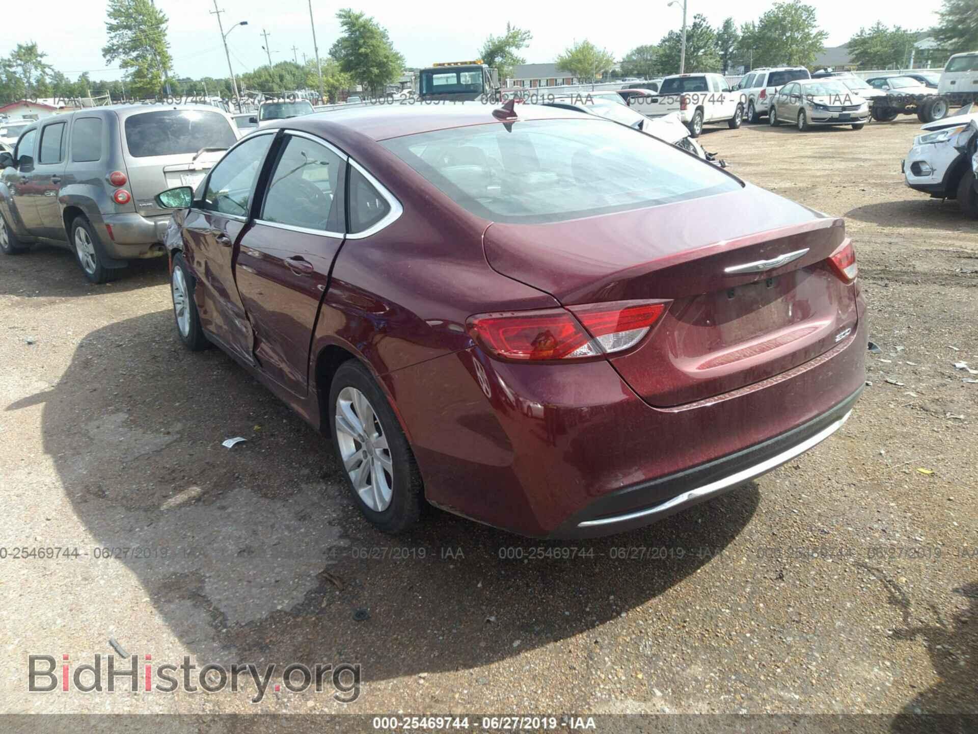 2016 CHRYSLER 200 - VIN: 1C3CCCAB0GN178210 - Фото 3