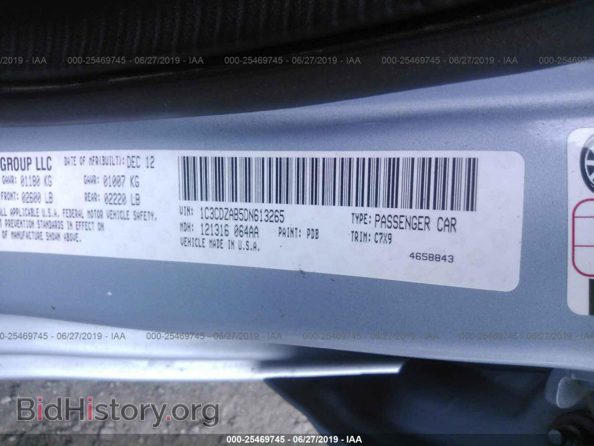 2013 DODGE AVENGER - VIN: 1C3CDZAB5DN613265 - Photo 9