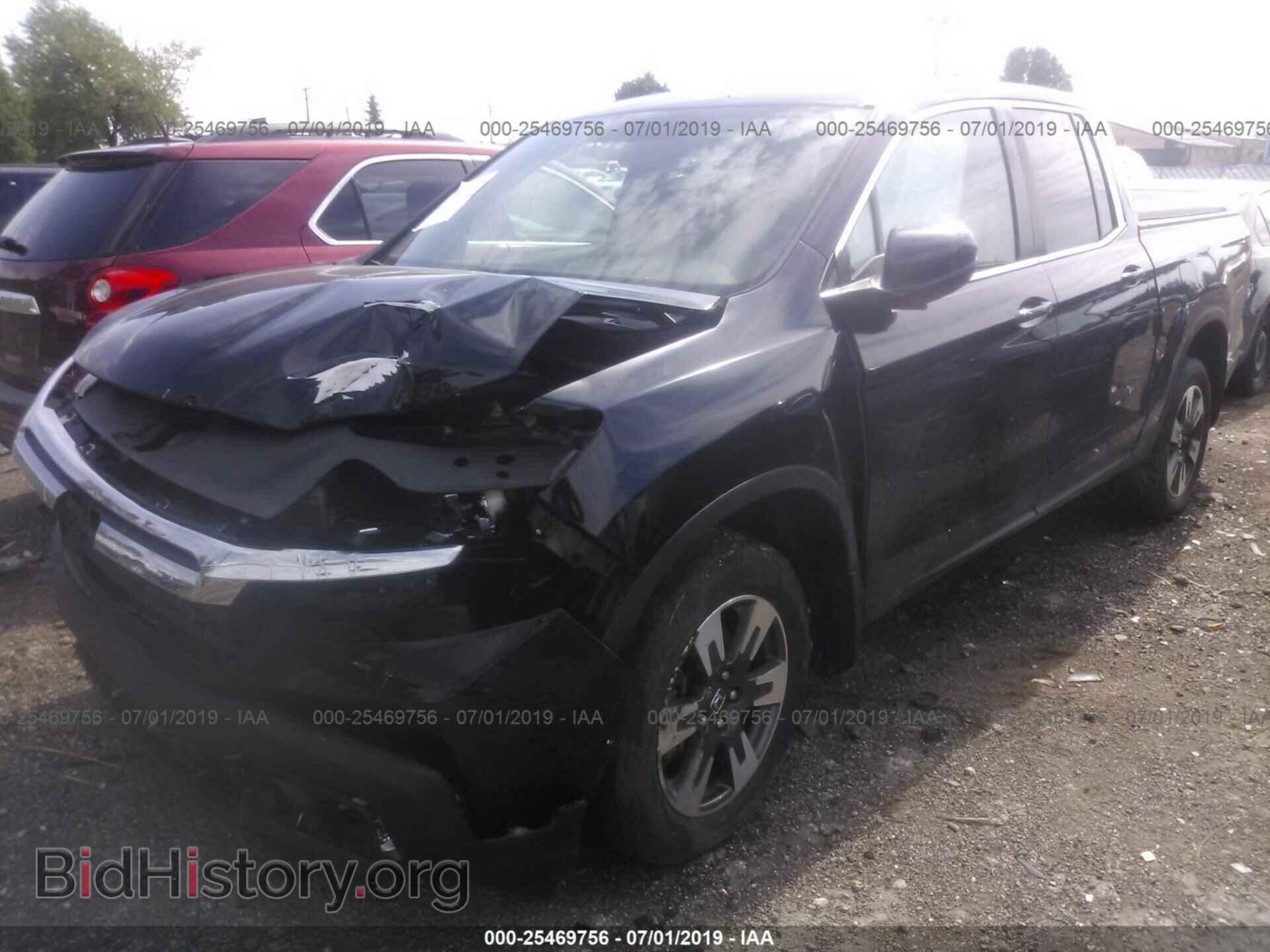 2017 HONDA RIDGELINE - VIN: 5FPYK3F5XHB019712 - Фото 2