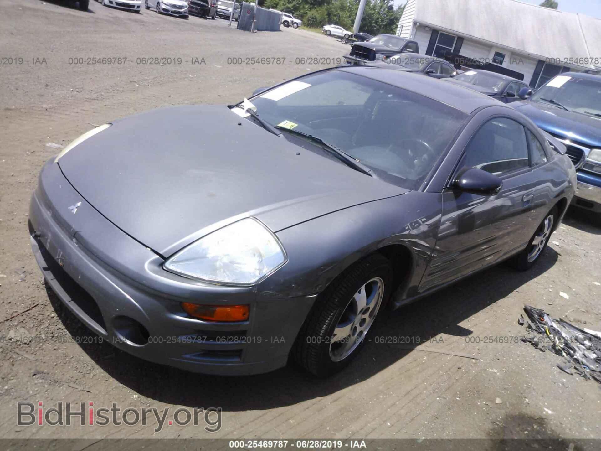 2003 MITSUBISHI ECLIPSE - VIN: 4A3AC44G03E083220 - Фото 2