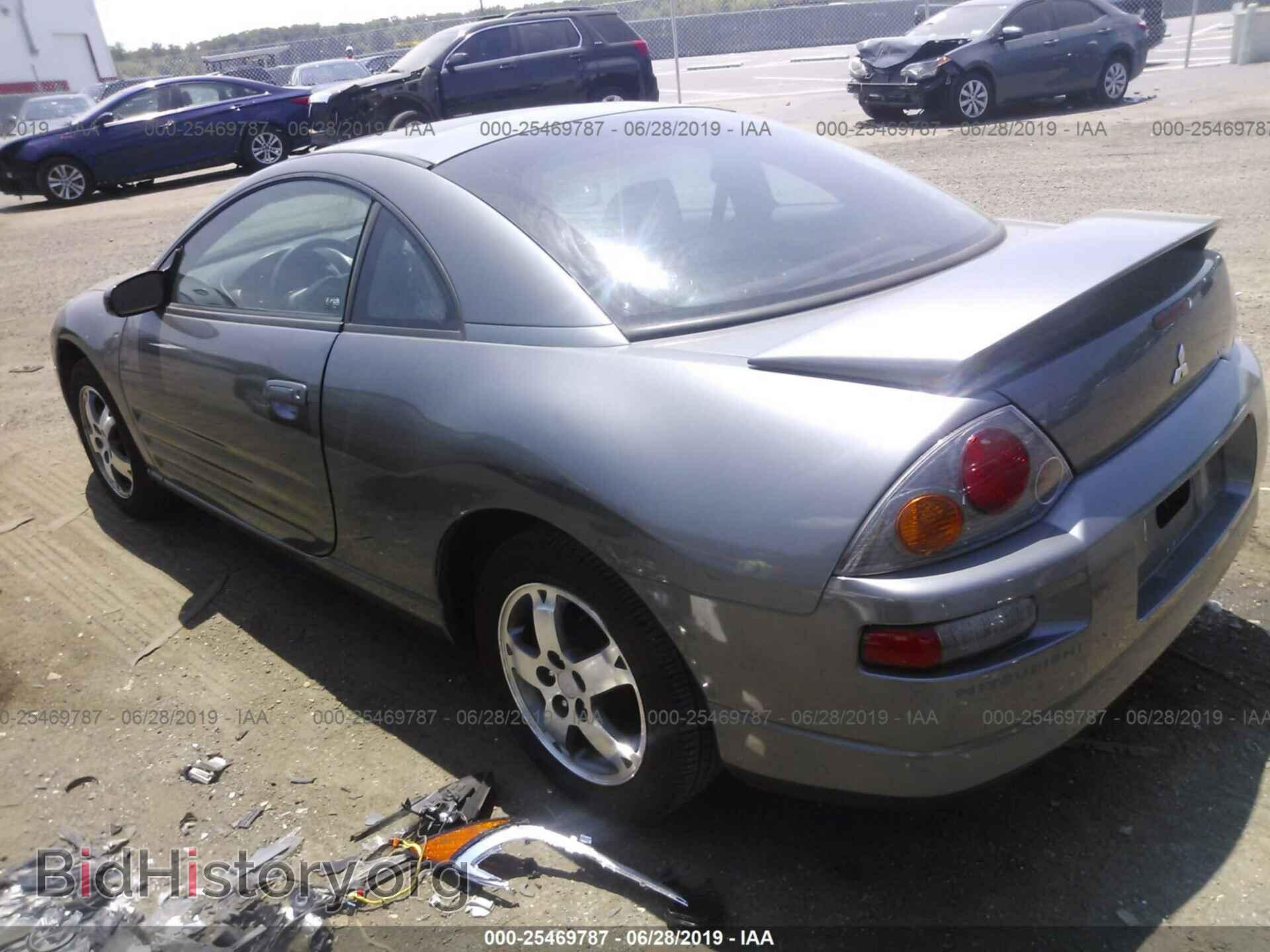 2003 MITSUBISHI ECLIPSE - VIN: 4A3AC44G03E083220 - Фото 3
