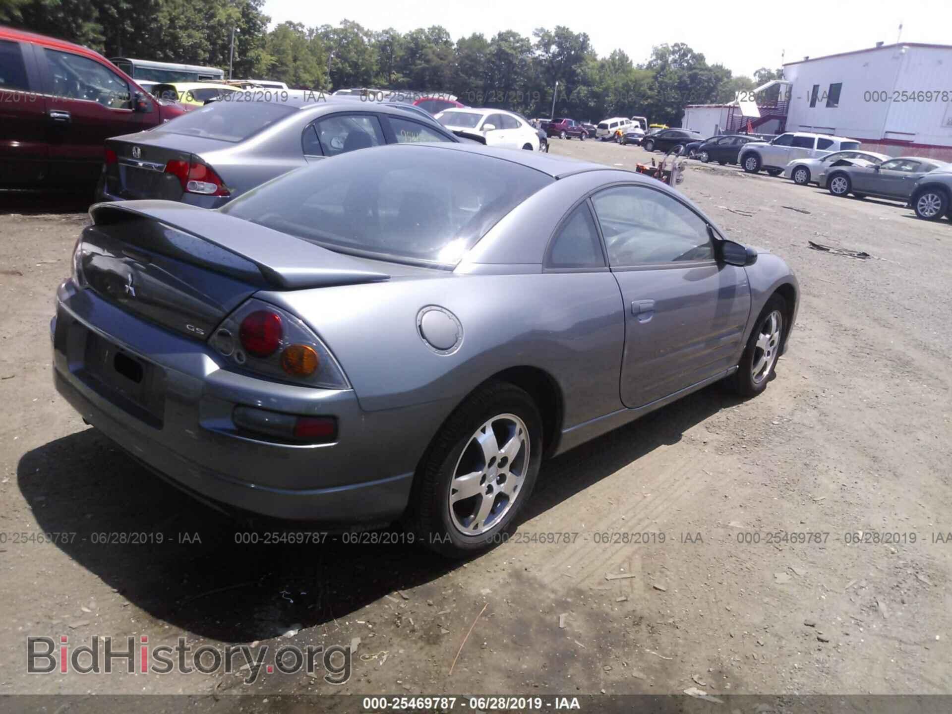 2003 MITSUBISHI ECLIPSE - VIN: 4A3AC44G03E083220 - Фото 4