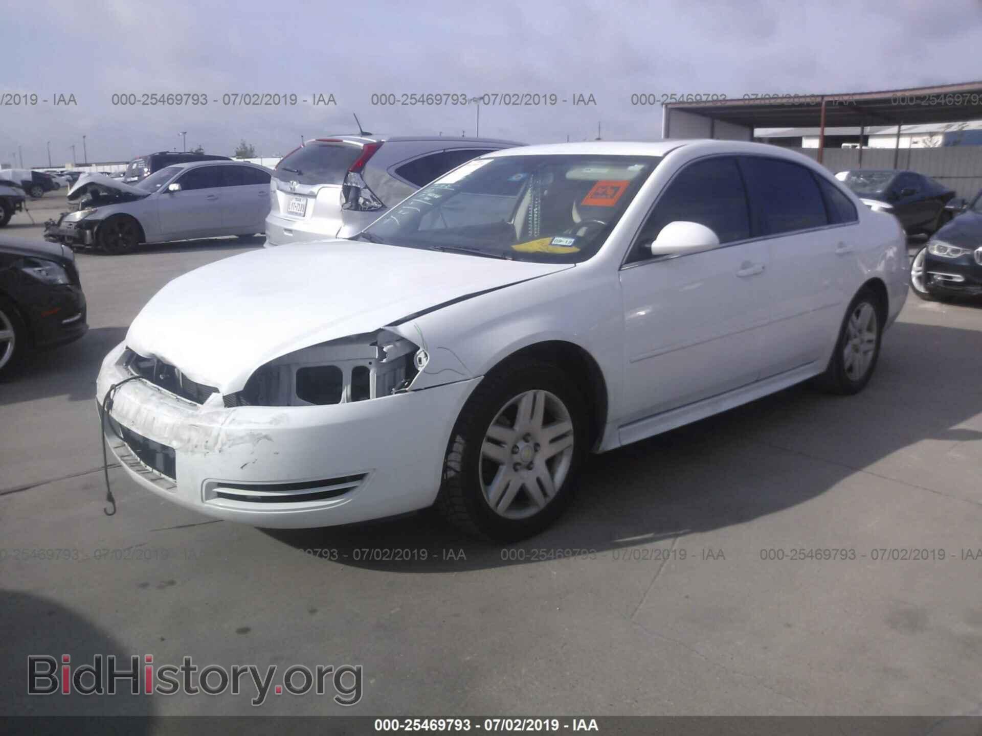 2013 CHEVROLET IMPALA - VIN: 2G1WG5E33D1103390 - Фото 2