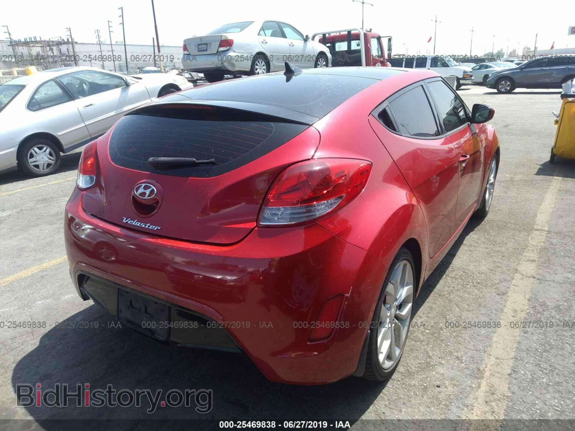 2013 HYUNDAI VELOSTER - VIN: KMHTC6AD6DU088538 - Фото 4
