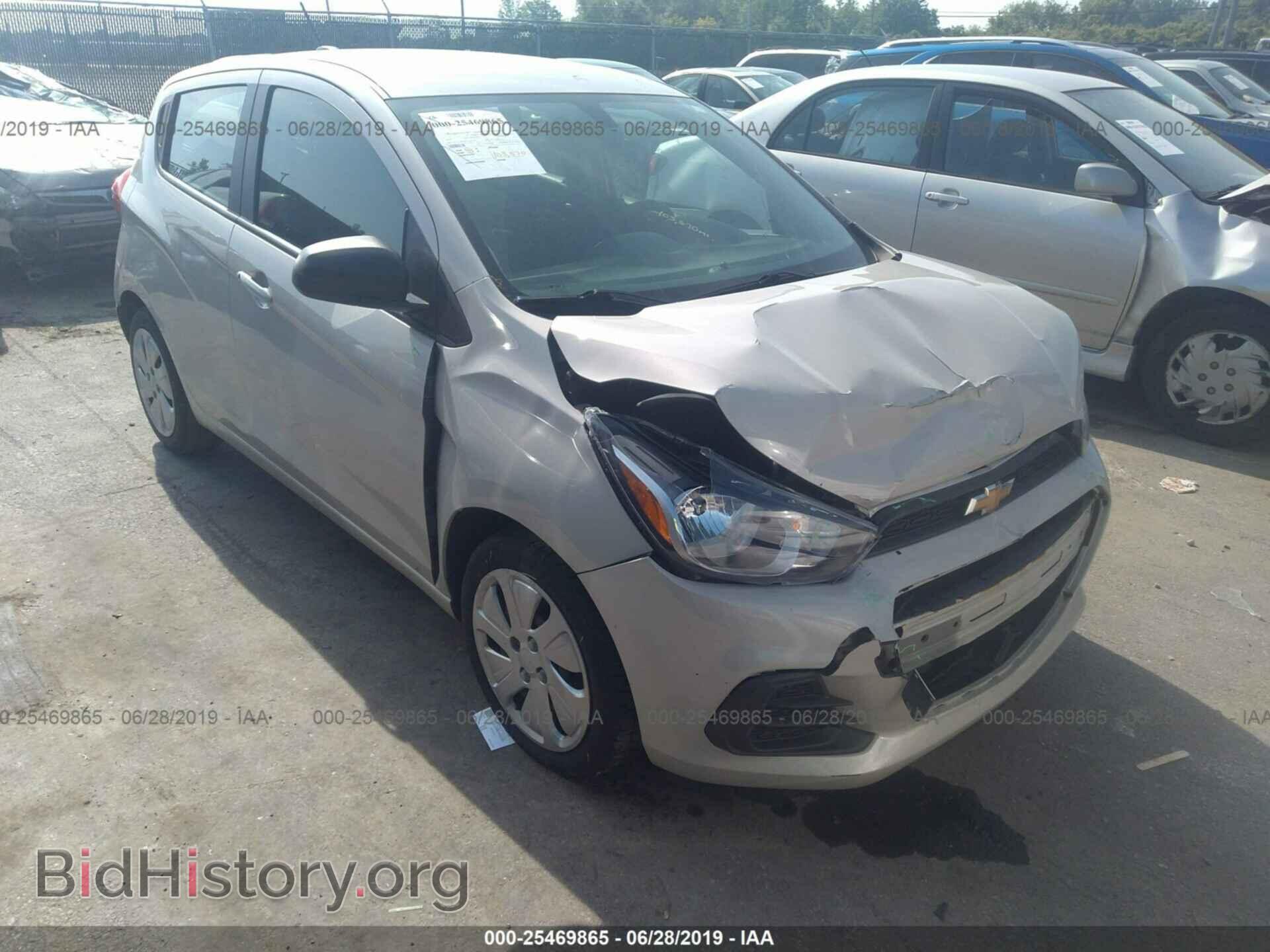 Photo KL8CB6SA2GC539236 - CHEVROLET SPARK 2016
