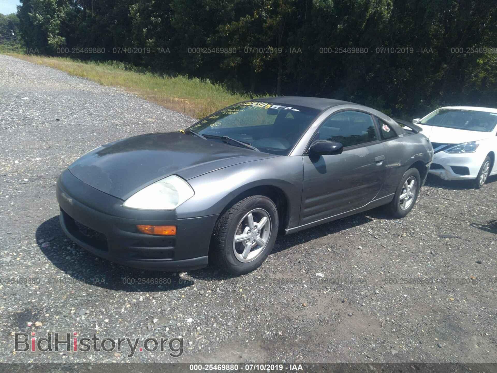 2003 MITSUBISHI ECLIPSE - VIN: 4A3AC34G53E001122 - Фото 2