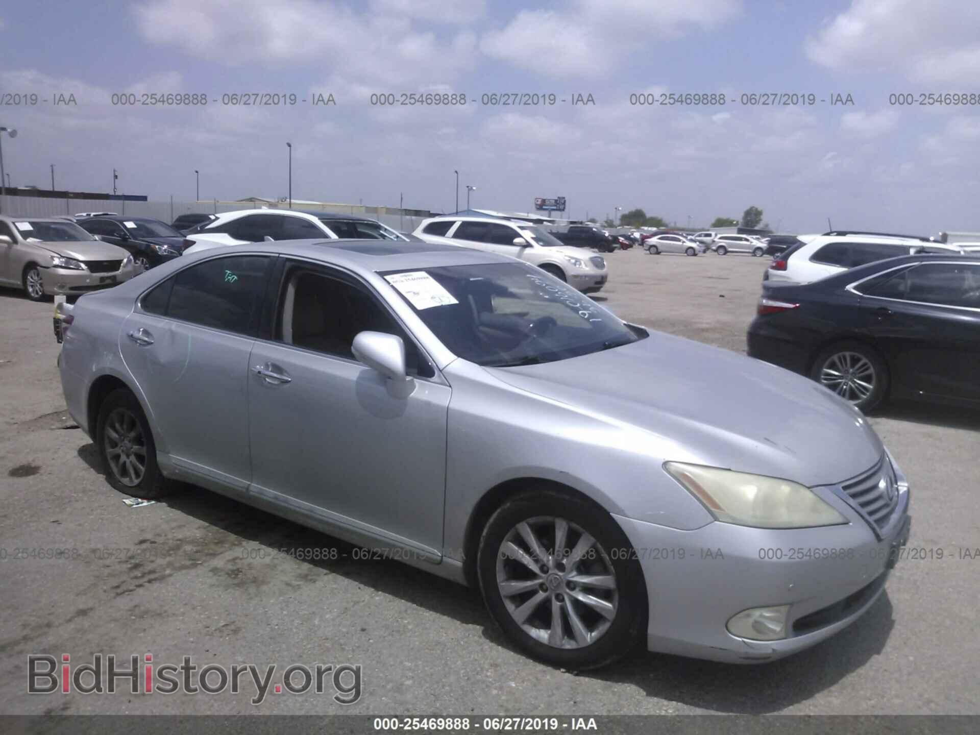 Photo JTHBK1EG7B2421024 - LEXUS ES 2011