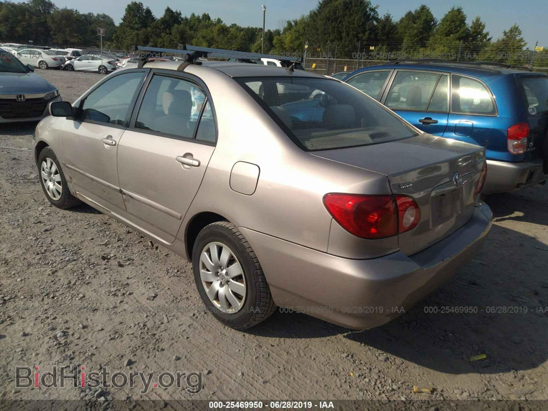 2003 TOYOTA COROLLA - VIN: 2T1BR32EX3C108872 - Фото 3