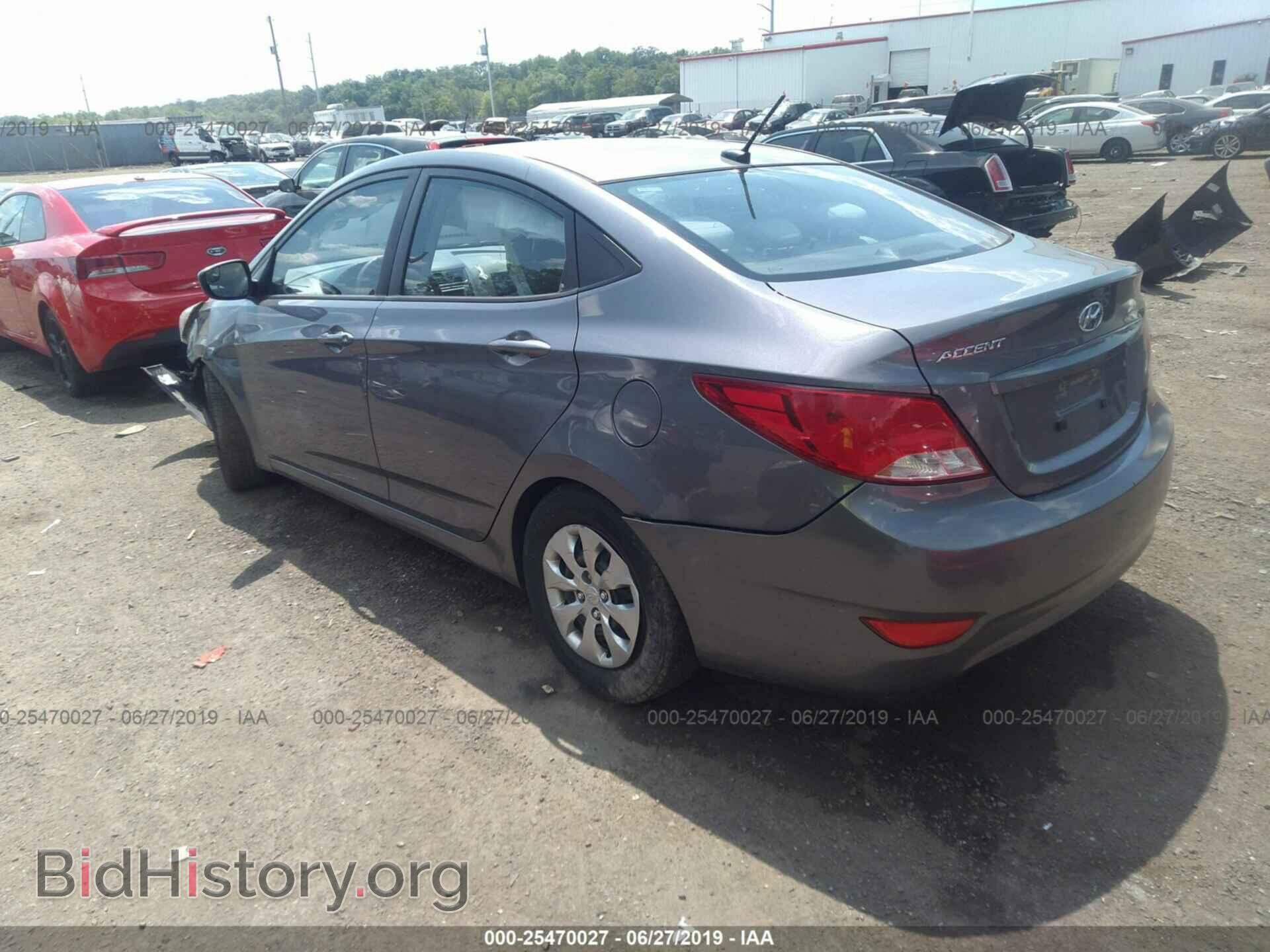 2015 HYUNDAI ACCENT - VIN: KMHCT4AE8FU830843 - Фото 3