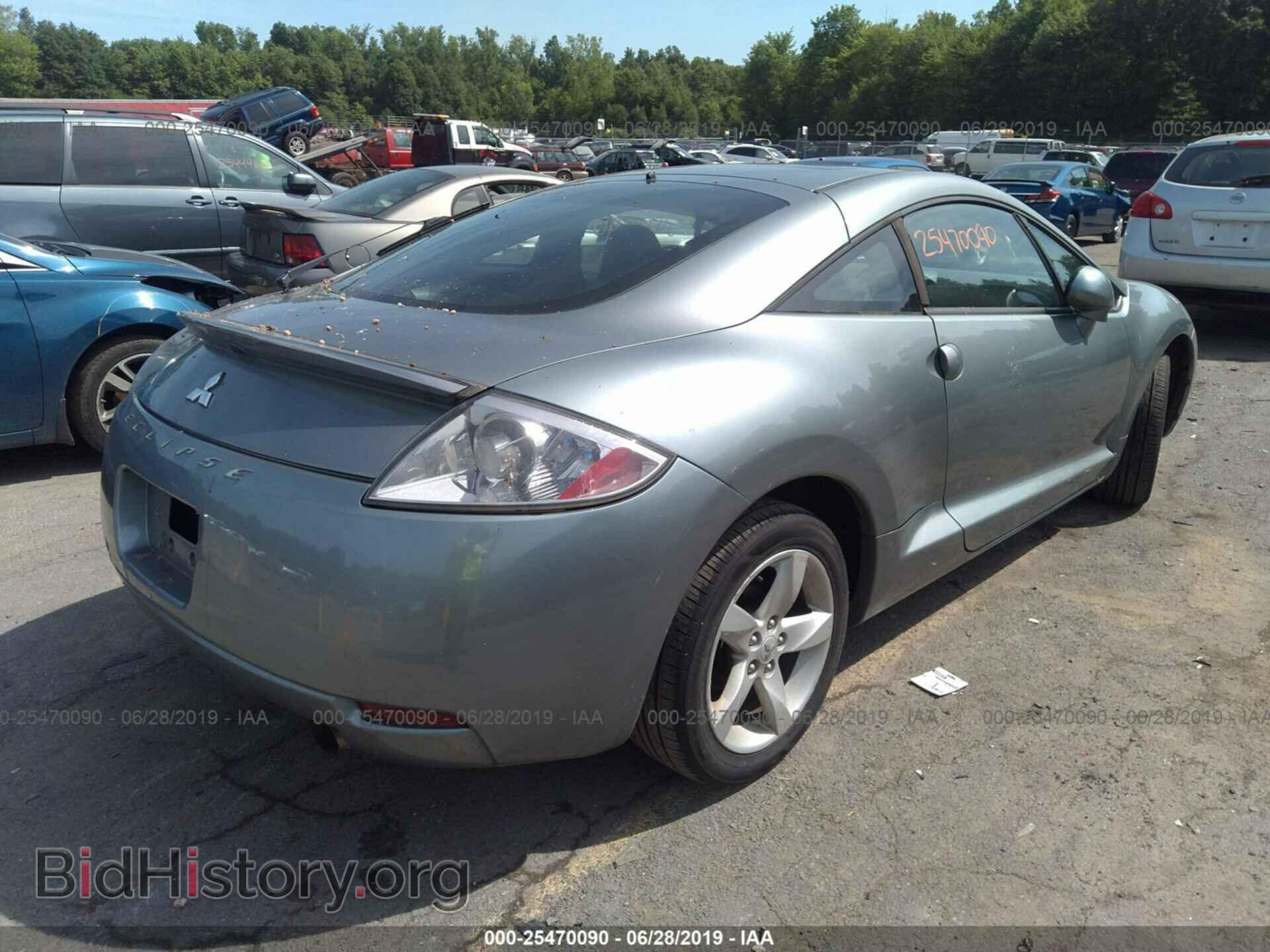 2007 MITSUBISHI ECLIPSE - VIN: 4A3AK24F07E039416 - Photo 4