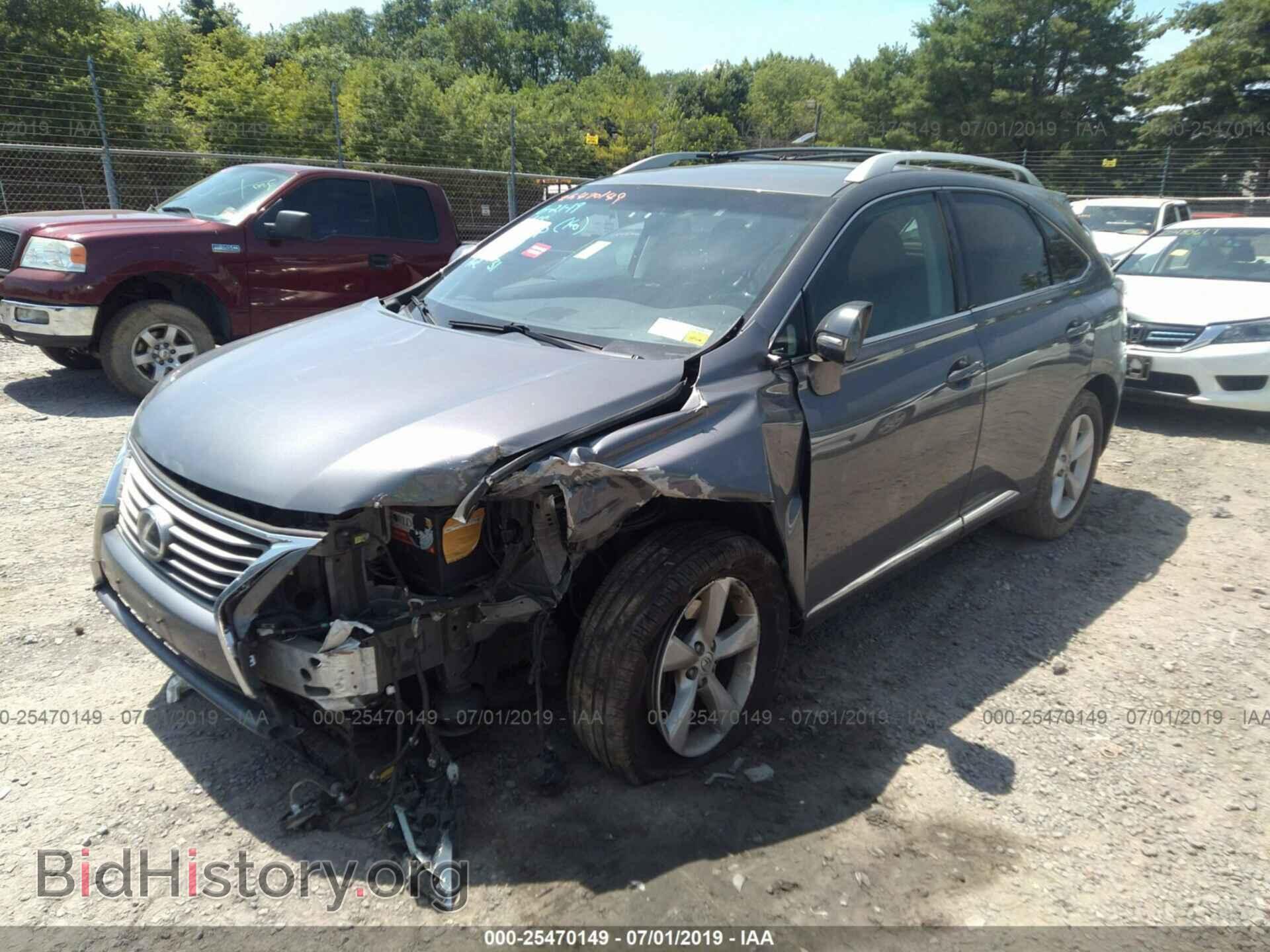 2015 LEXUS RX - VIN: 2T2BK1BA2FC324141 - Фото 2