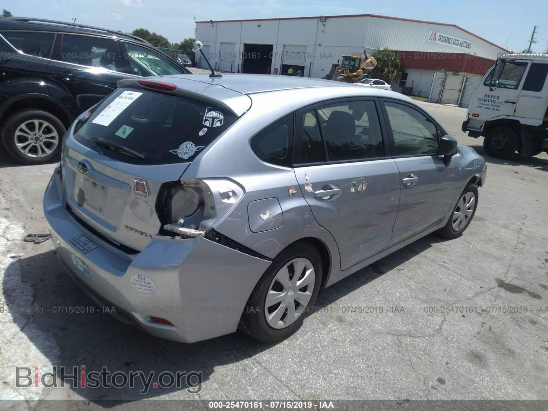 2012 SUBARU IMPREZA - VIN: JF1GPAA69CH236306 - Фото 4