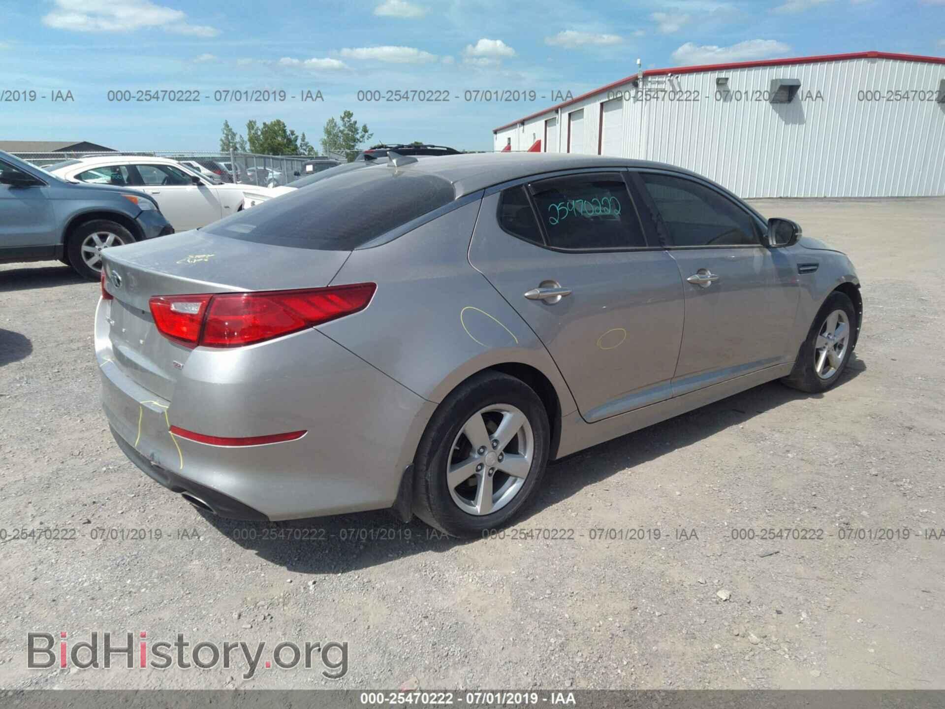 2014 KIA OPTIMA - VIN: 5XXGM4A76EG273424 - Photo 4