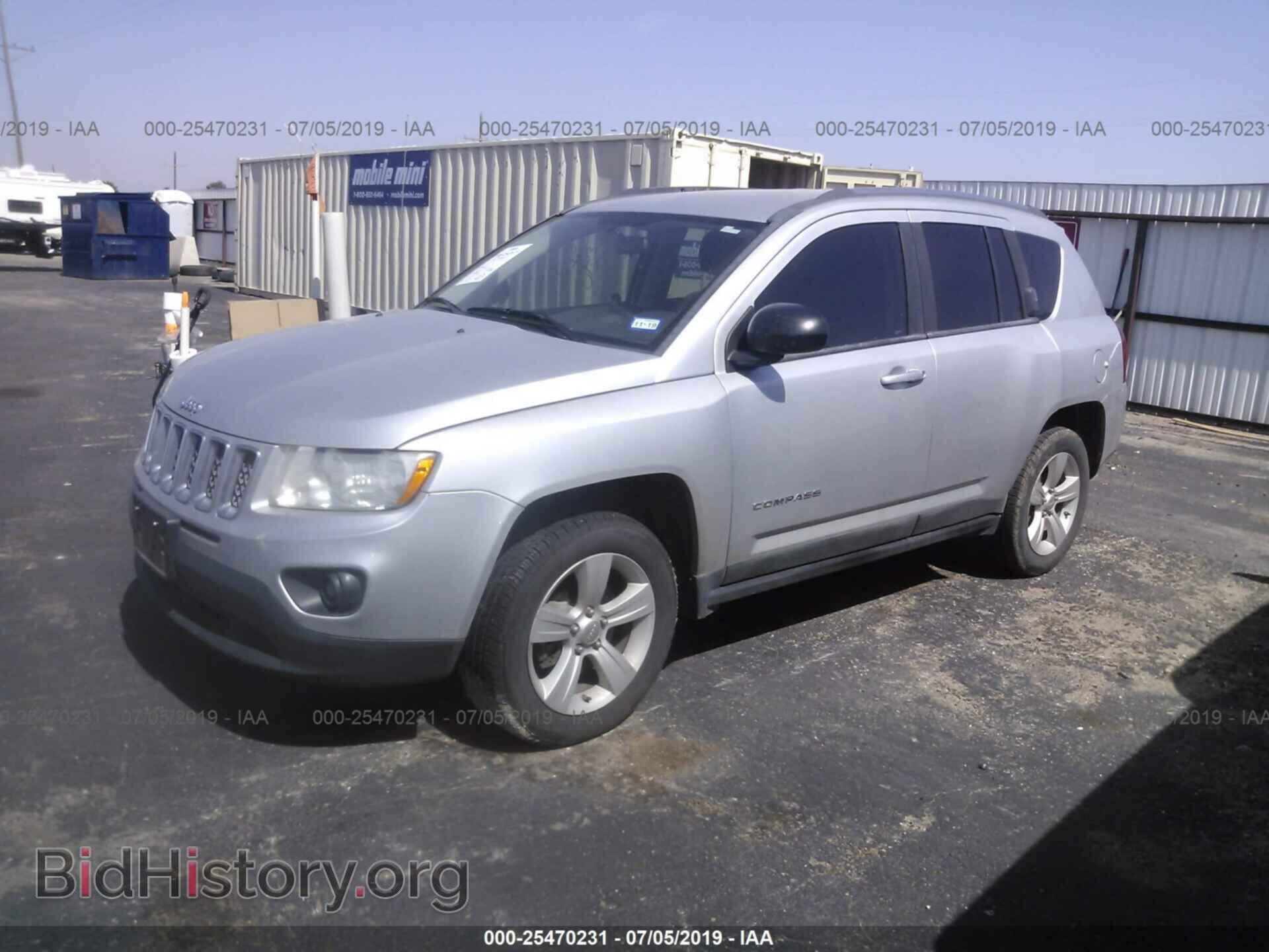 2011 JEEP COMPASS - VIN: 1J4NT1FB3BD287206 - Фото 2