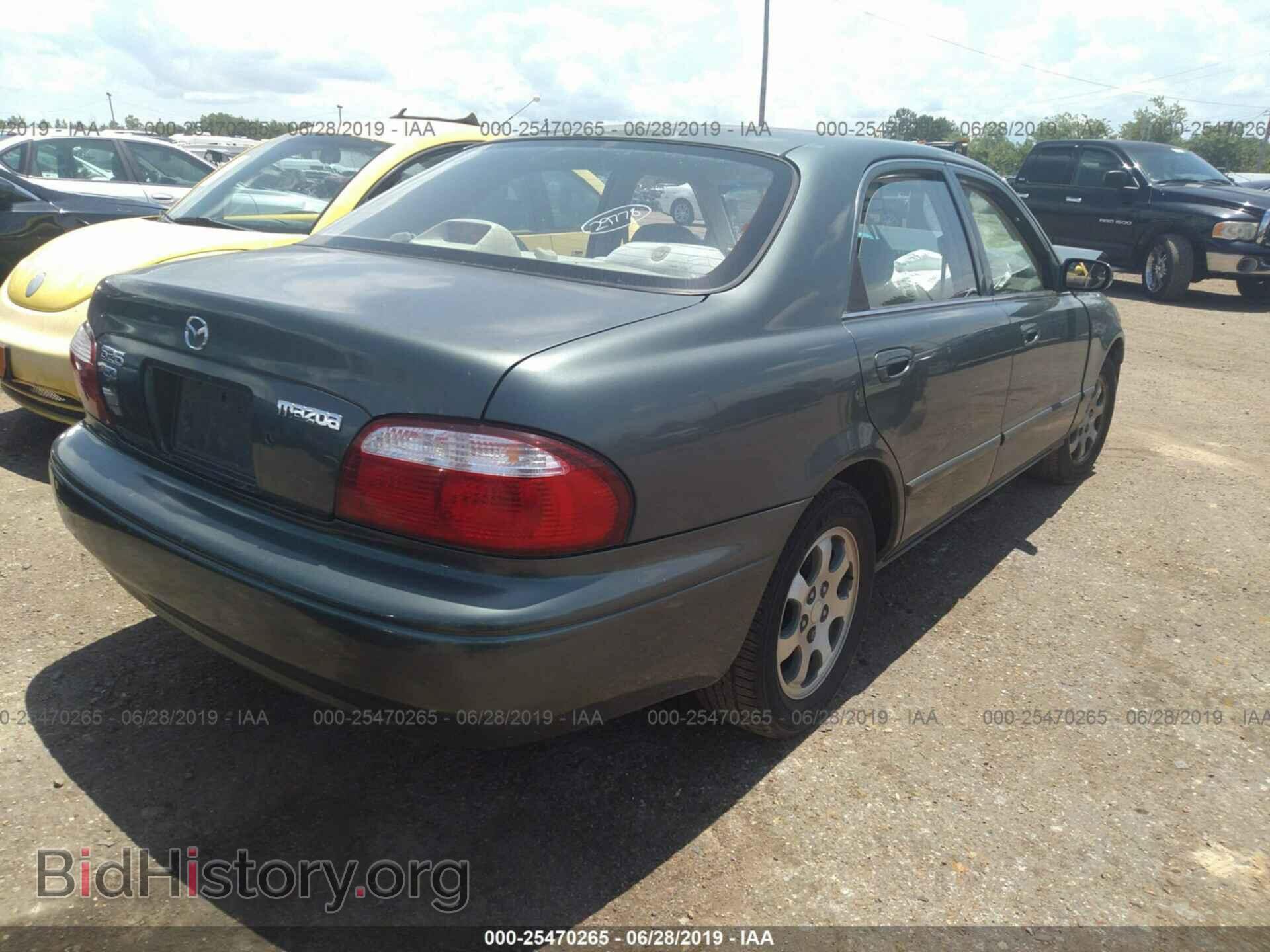 2000 MAZDA 626 - VIN: 1YVGF22C2Y5166738 - Фото 4