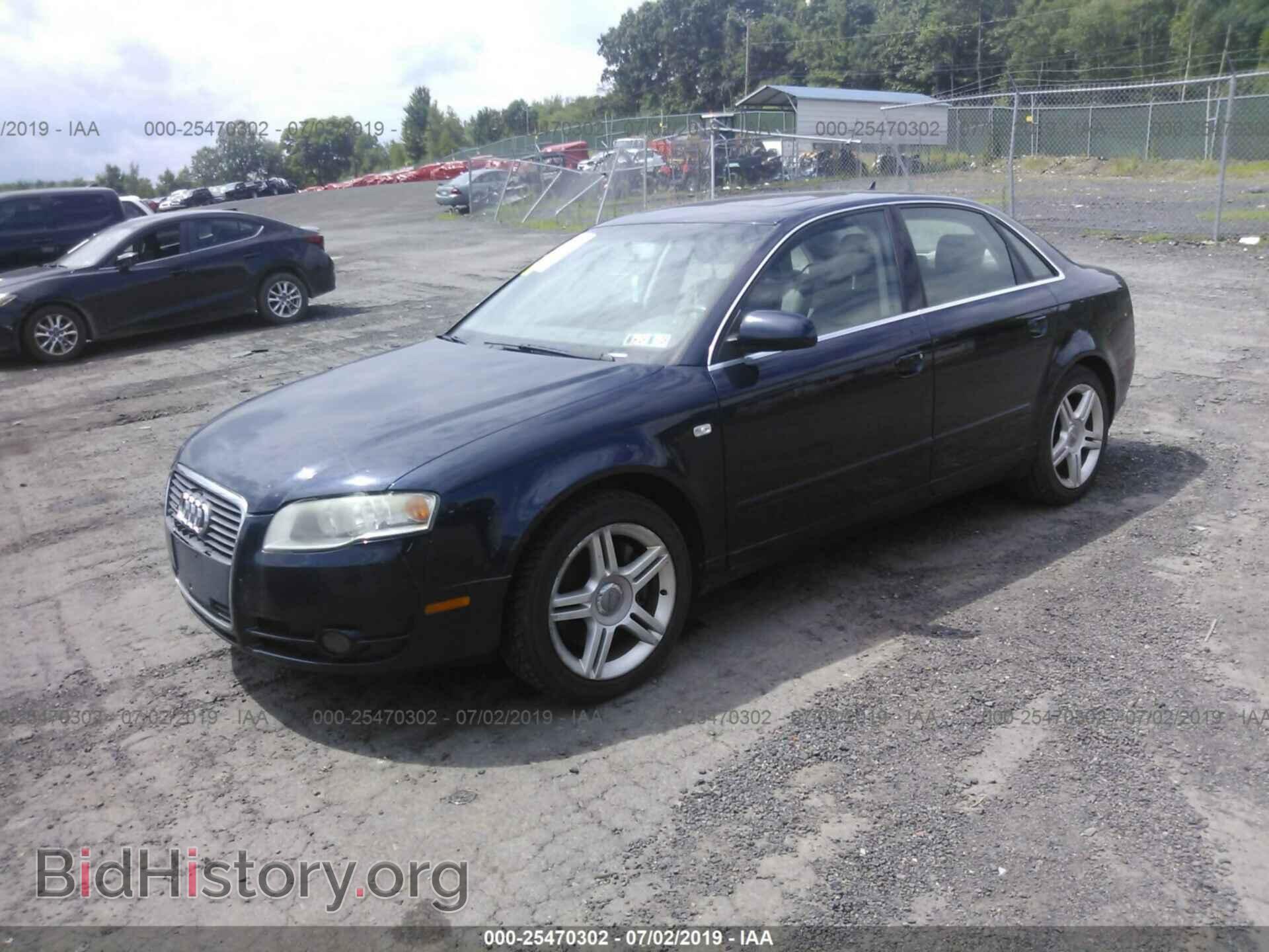 2007 AUDI A4 - VIN: WAUDF78EX7A238464 - Фото 2