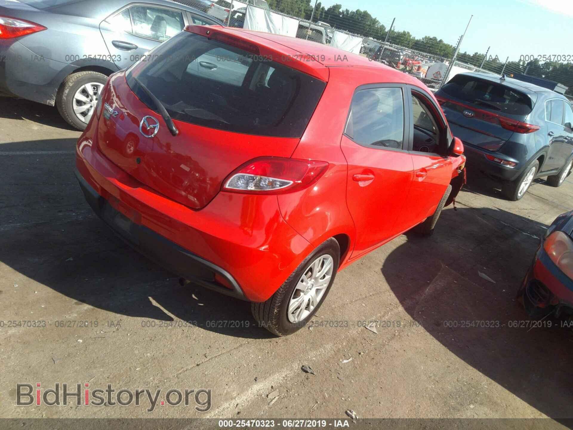 2012 MAZDA MAZDA2 - VIN: JM1DE1KY3C0139488 - Фото 4