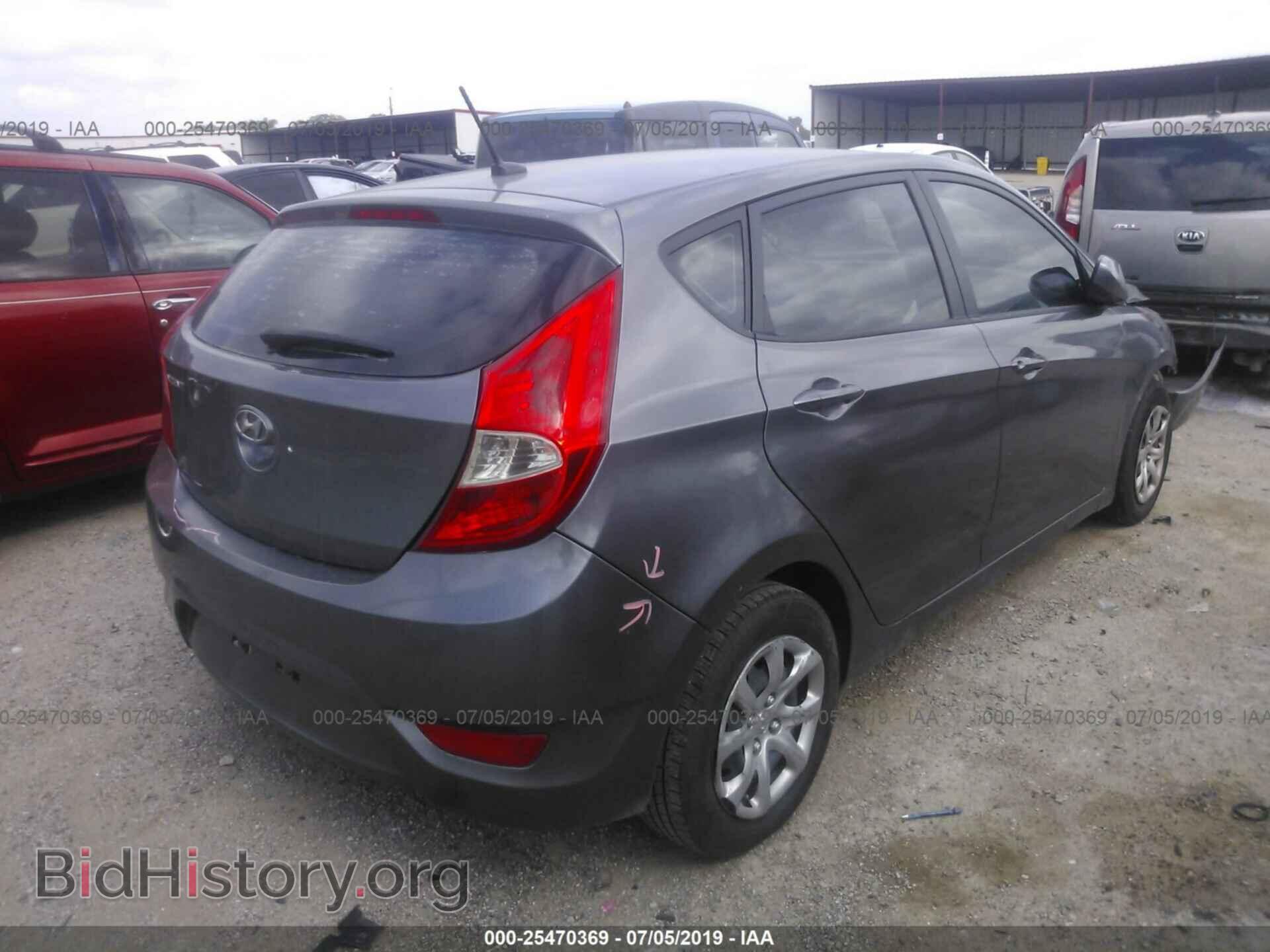 2014 HYUNDAI ACCENT - VIN: KMHCT5AE4EU157070 - Фото 4
