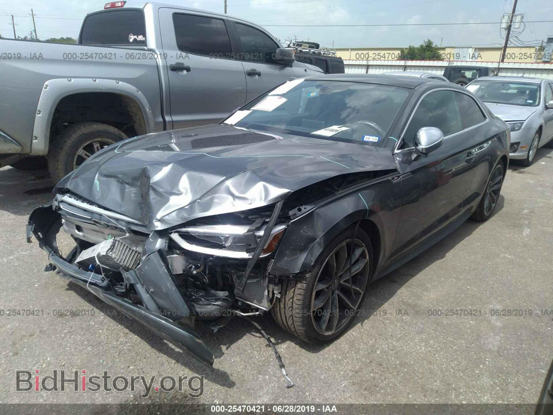 2018 AUDI S5 - VIN: WAUP4AF55JA002959 - Фото 2